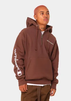 Champion Herren Reverse Weave Viertelreißverschluss Hoodie