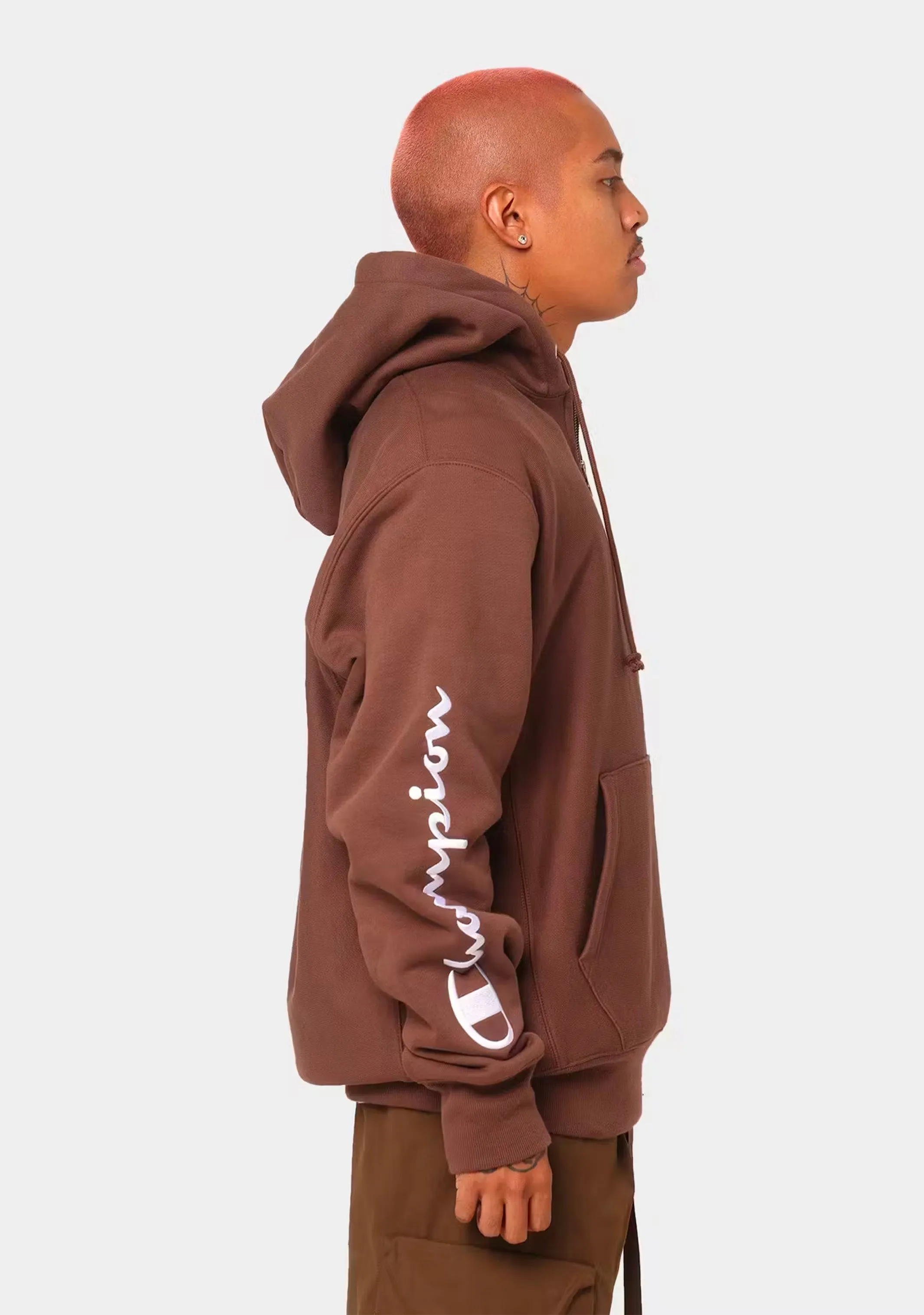 Champion Herren Reverse Weave Viertelreißverschluss Hoodie