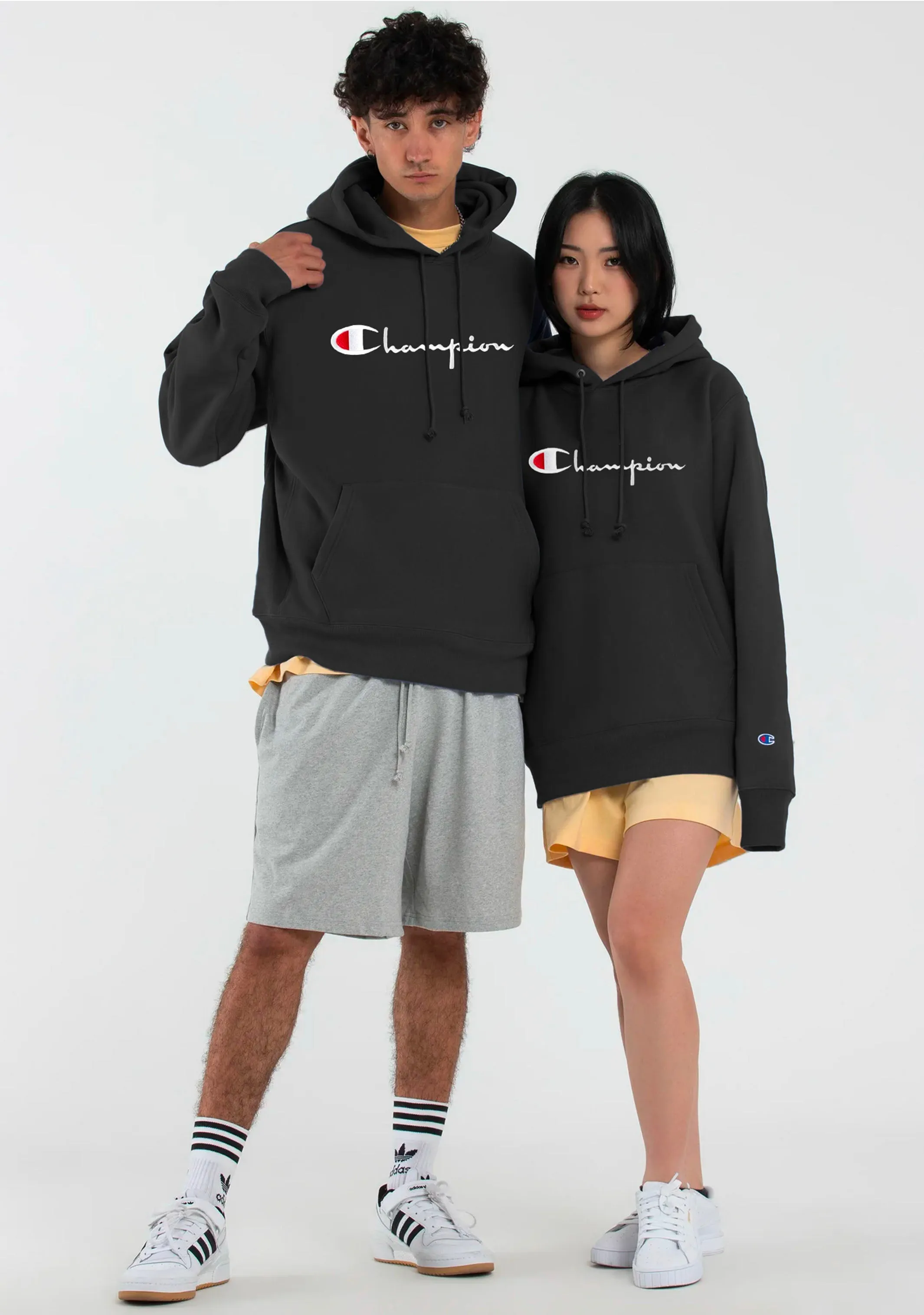 Champion Herren Reverse Weave Script Hoodie