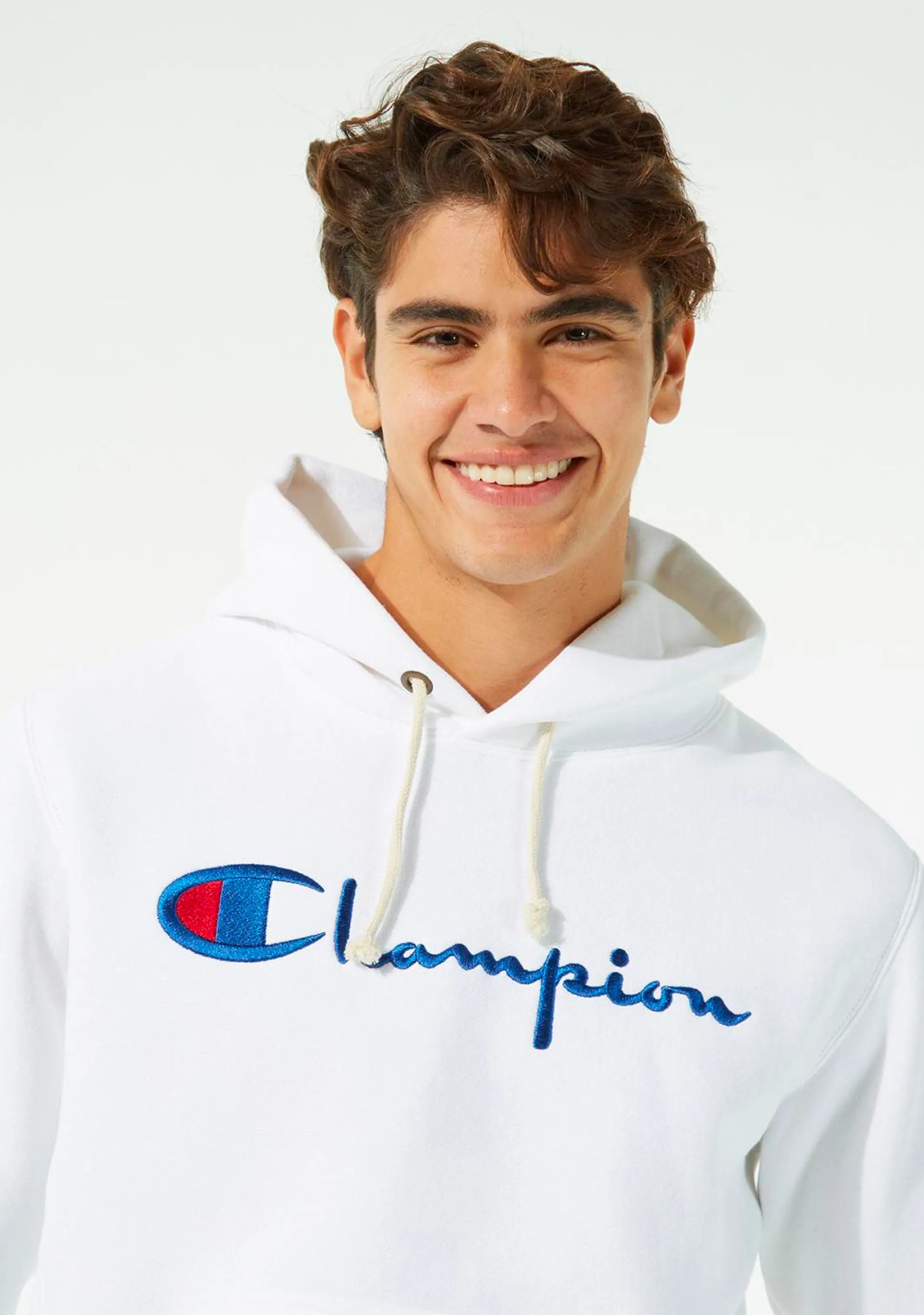 Champion Herren Reverse Weave Script Hoodie