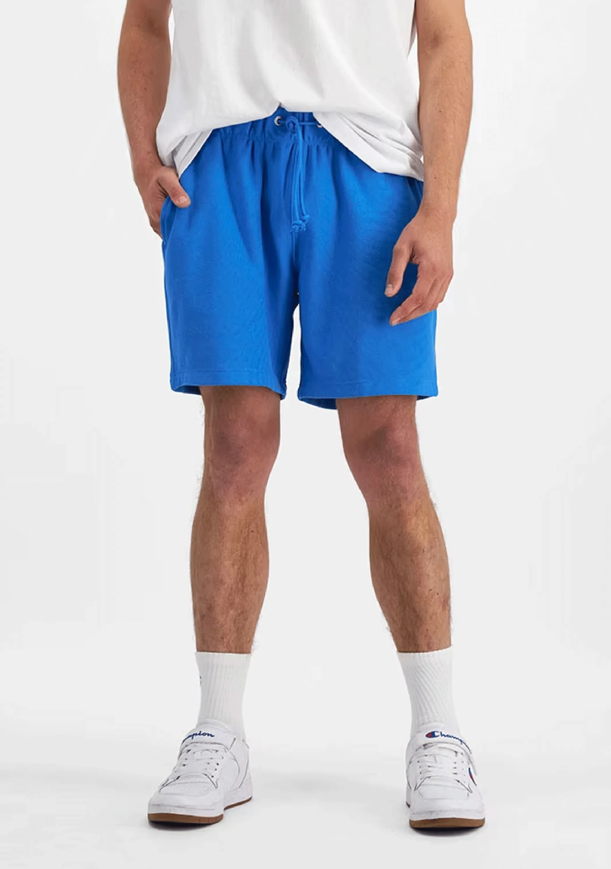 Champion Herren Reverse Weave Terry Entspannte Shorts <BR> AV89N EPM