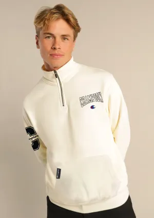 Champion Herren Rochester Grafik Viertelzip <br> AUDJN LMS