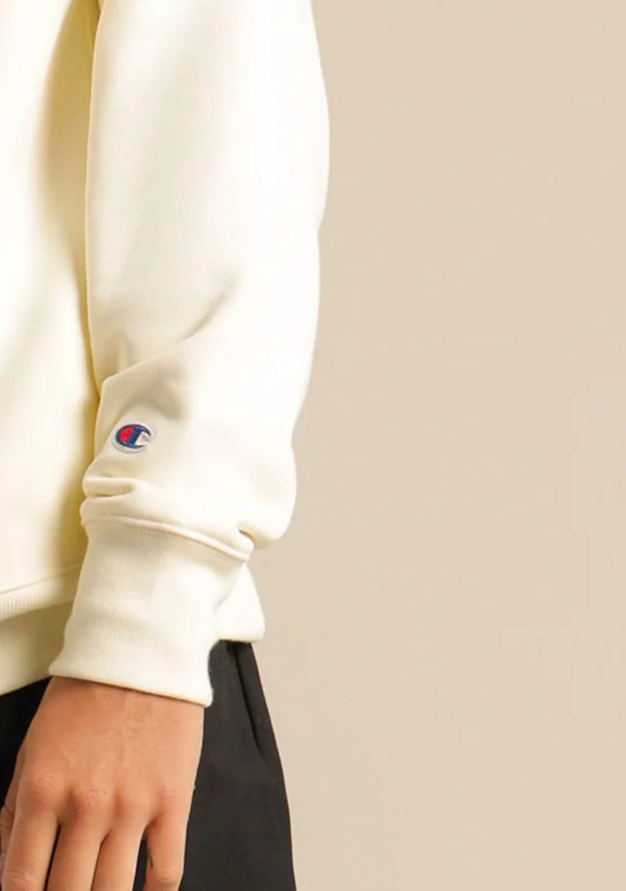 Champion Herren Rochester Grafik Viertelzip <br> AUDJN LMS