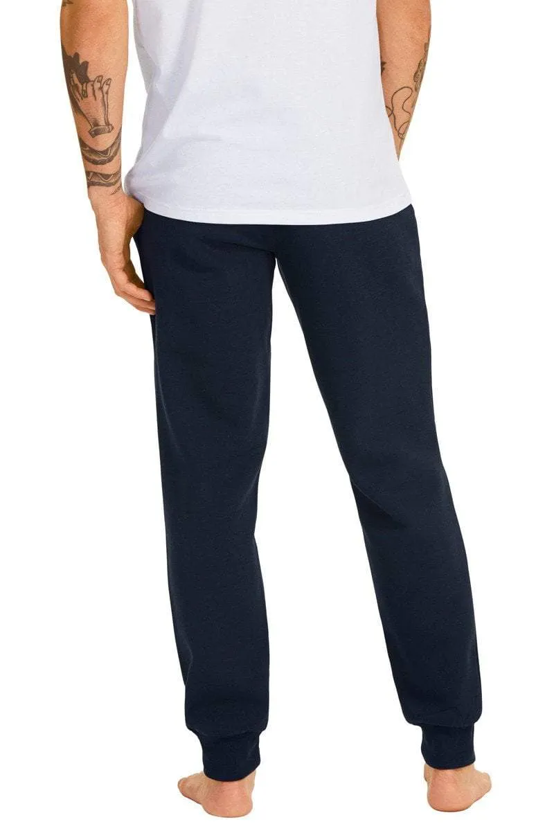 CHAMPION MÄNNER SCRIPT MANSHETTEN NAVY JOGGINGHOSE