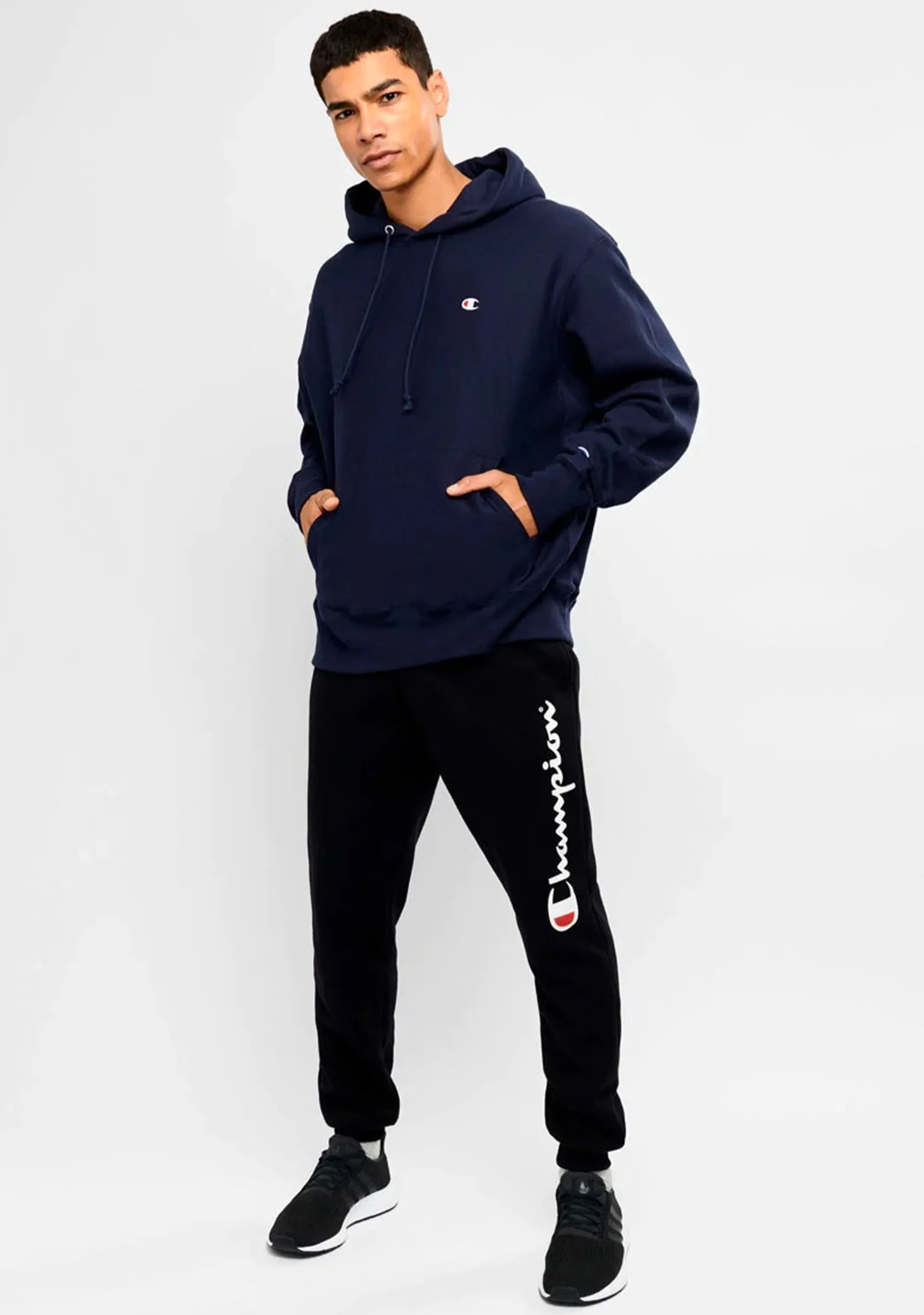 Champion Herren Script Bundhose Schwarz
