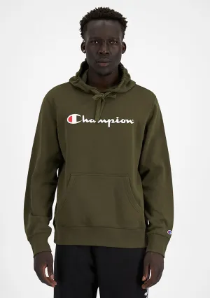 Champion Herren Script Hoodie <br> AY79N FTR