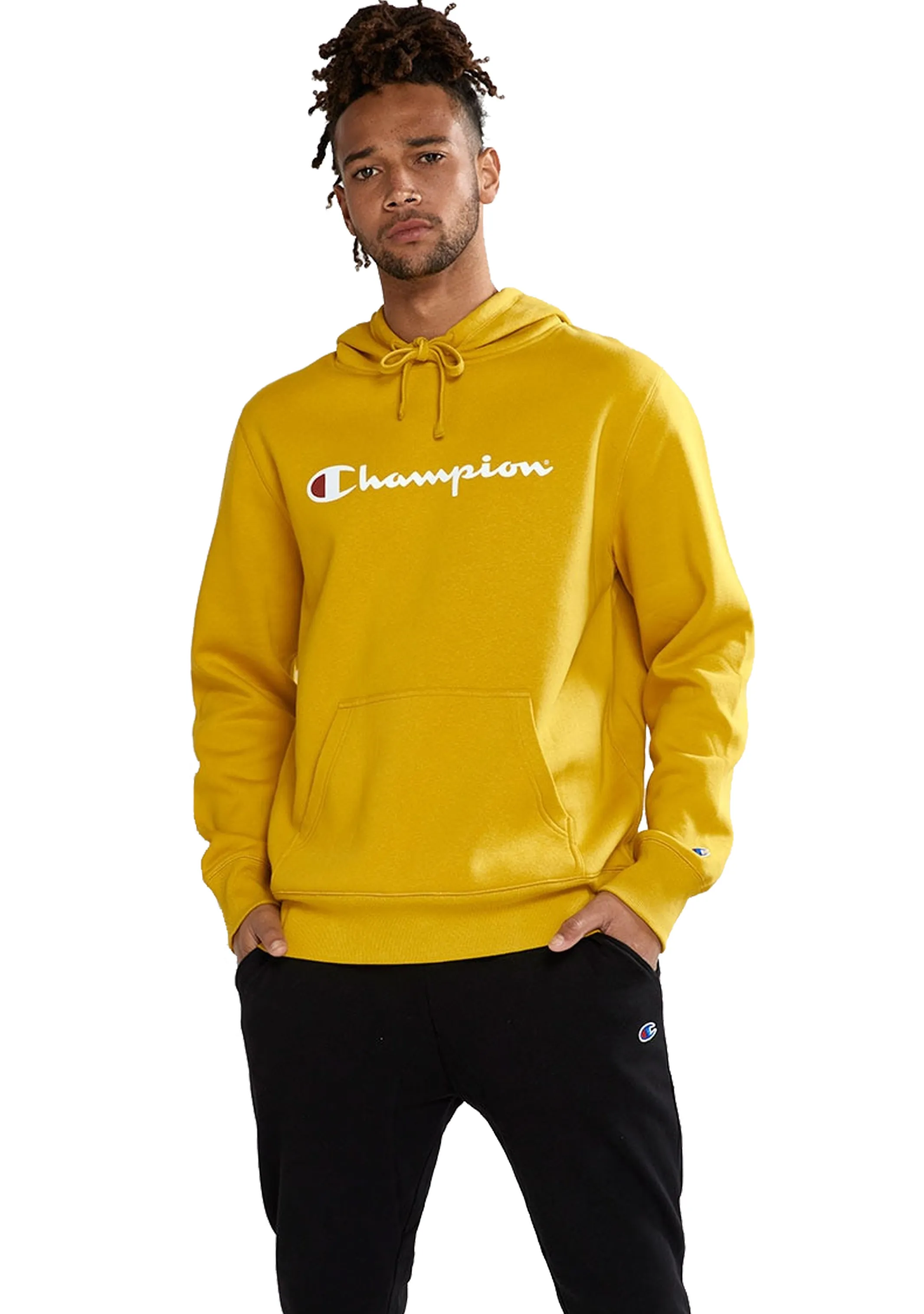 Champion Herren Script Hoodie <br> AY79N MPU