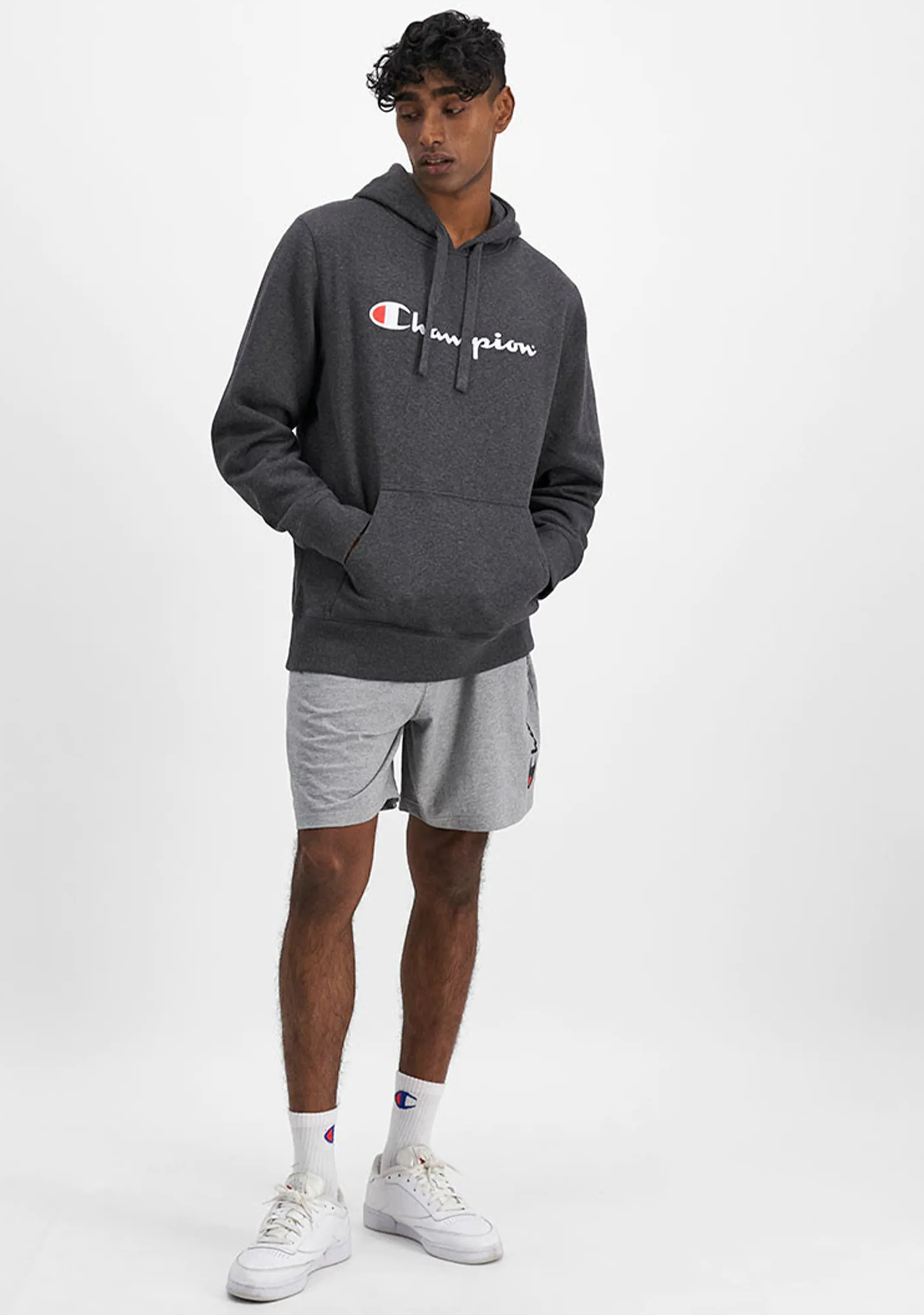 Champion Herren Script Logo Hoodie <br> AY79N A7B