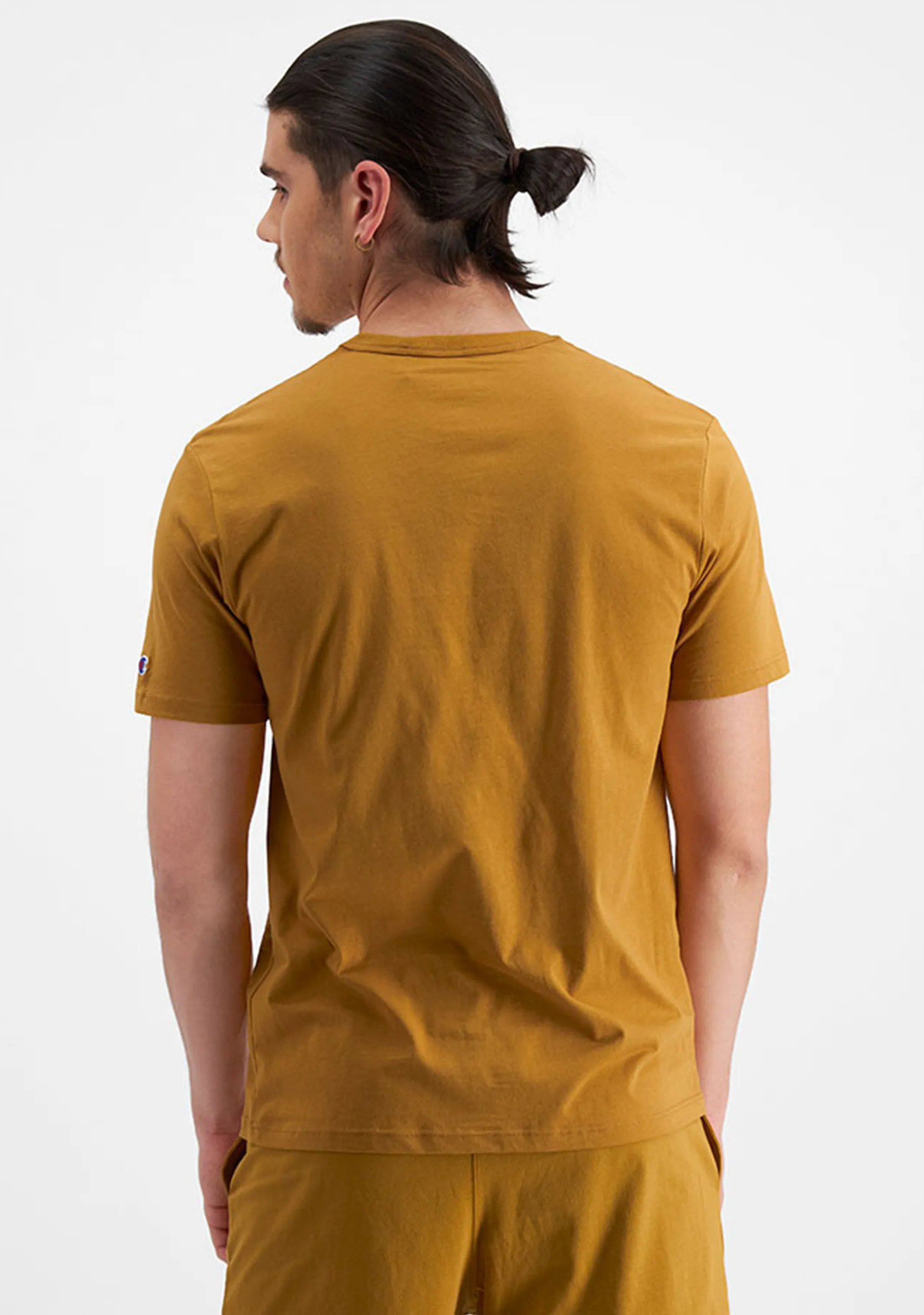 Champion Herren Script Logo Kurzarm T-Shirt Miss Honey