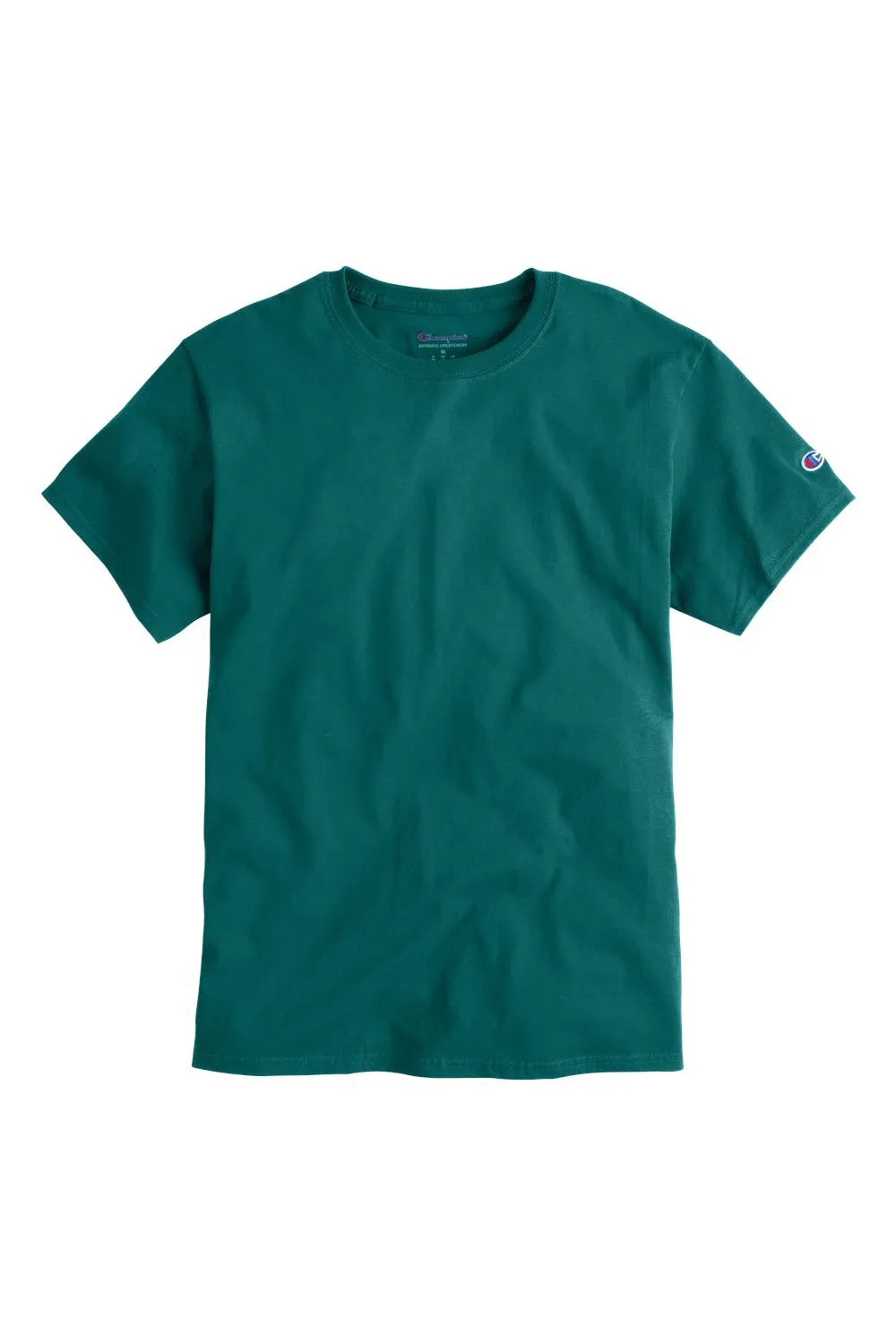 Champion Herren Kurzarm T-Shirt mit Rundhalsausschnitt - Smaragdgrün