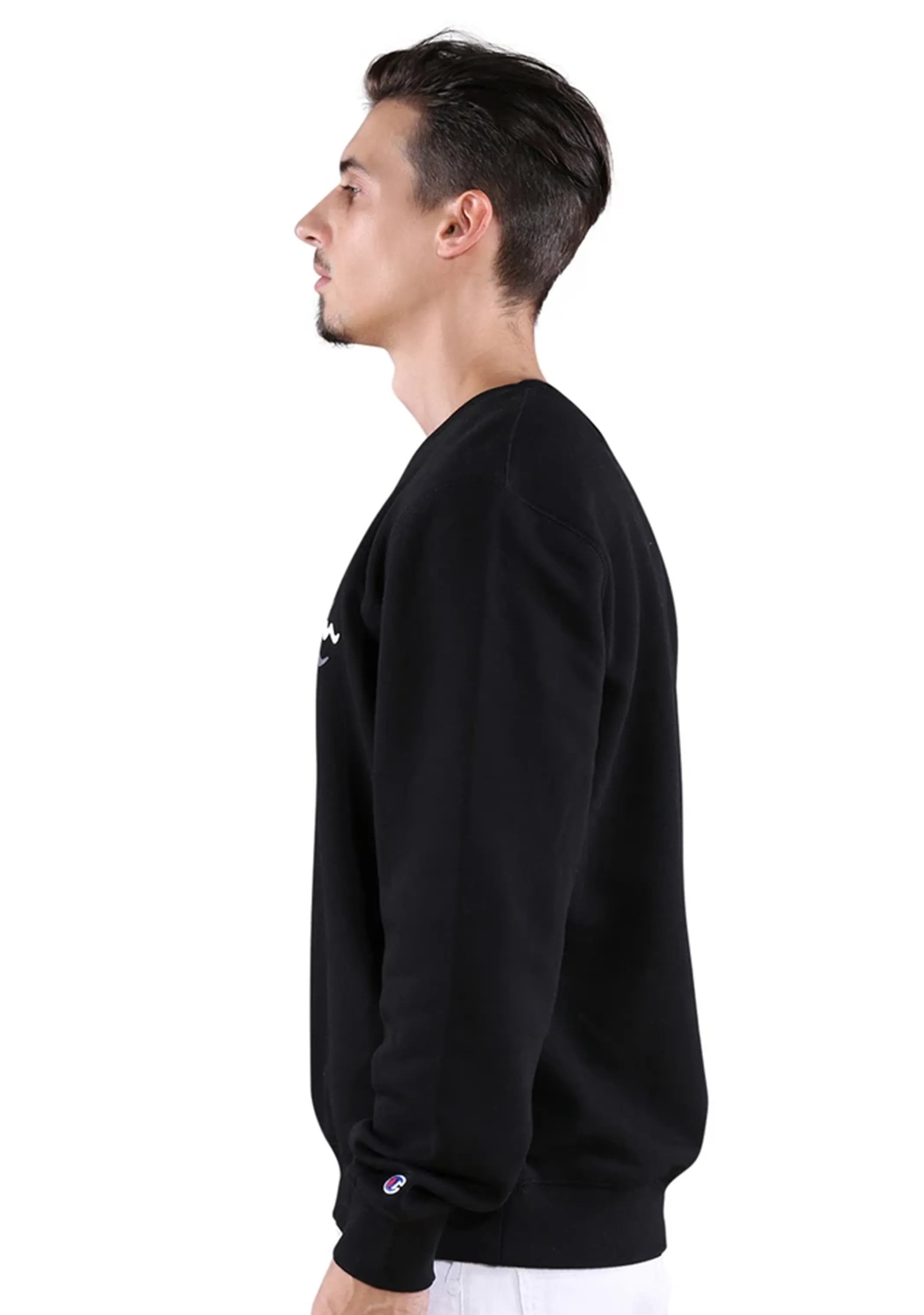 Champion Herren Sportliches Grafik Crew-Shirt