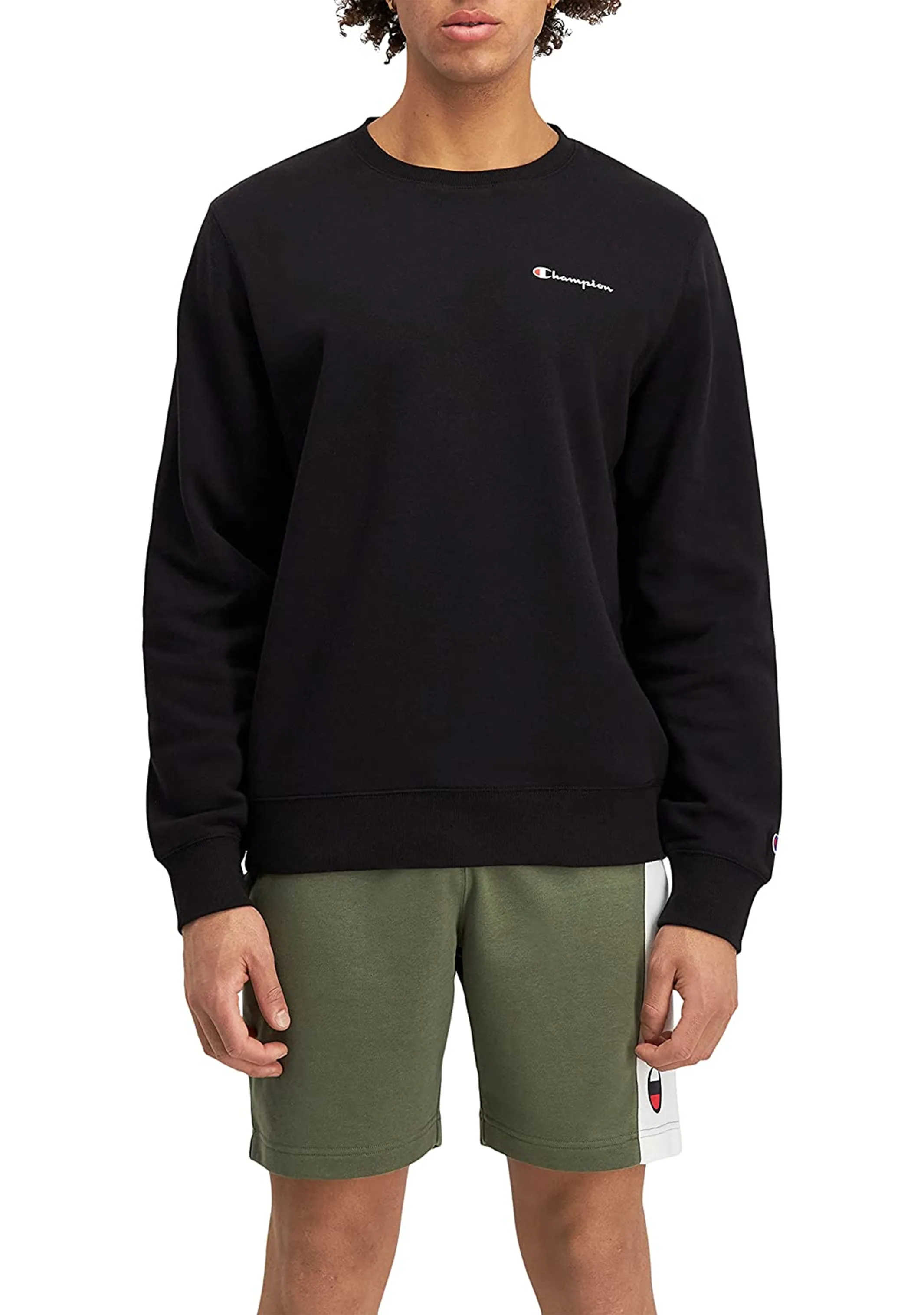 Champion Herren Sportliches Grafik-Print Crew <BR> AVUTN 9B7