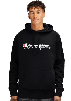 Champion Herren Sportliches Grafikdruck Hoodie <BR> AXWPN JN5