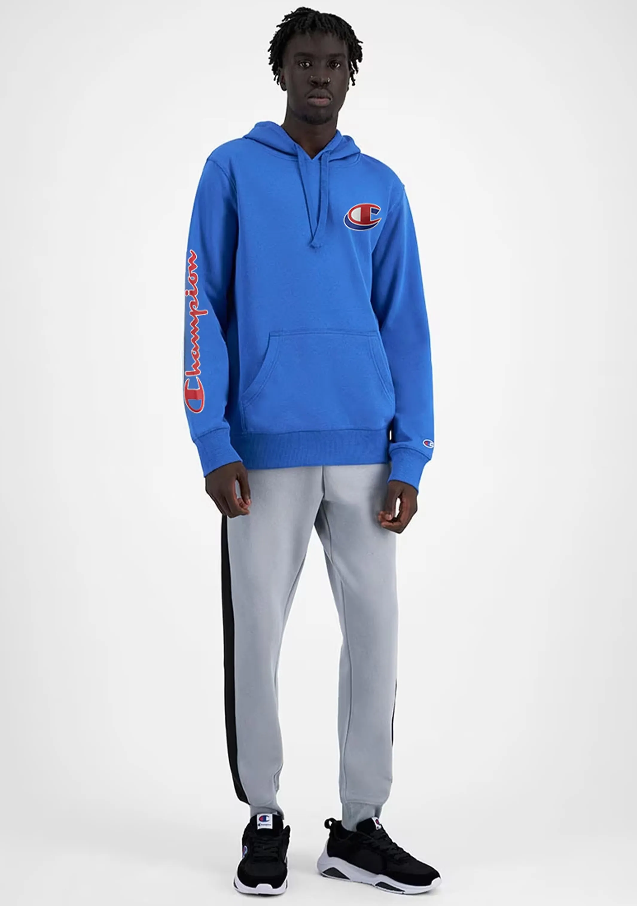 Champion Herren Sps Grafikdruck Hoodie <br> AVHUN 4ZD