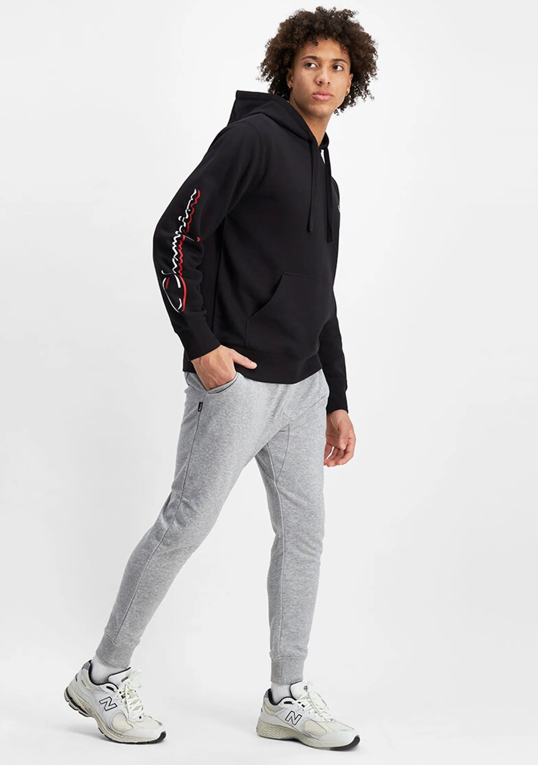 Champion Herren SPS Grafikdruck Hoodie <br> AVURN 6B1