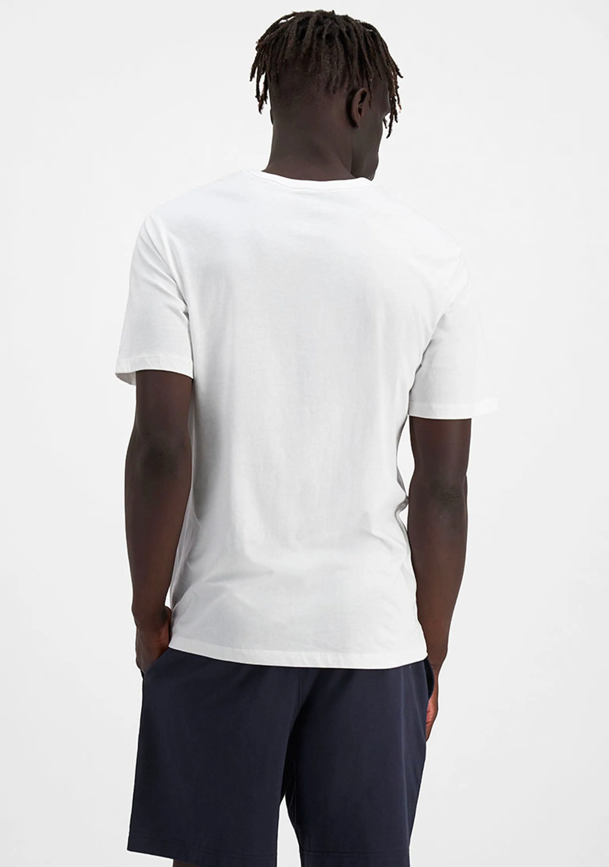 Champion Herren SPS Grafik Print T-Shirt Weiß