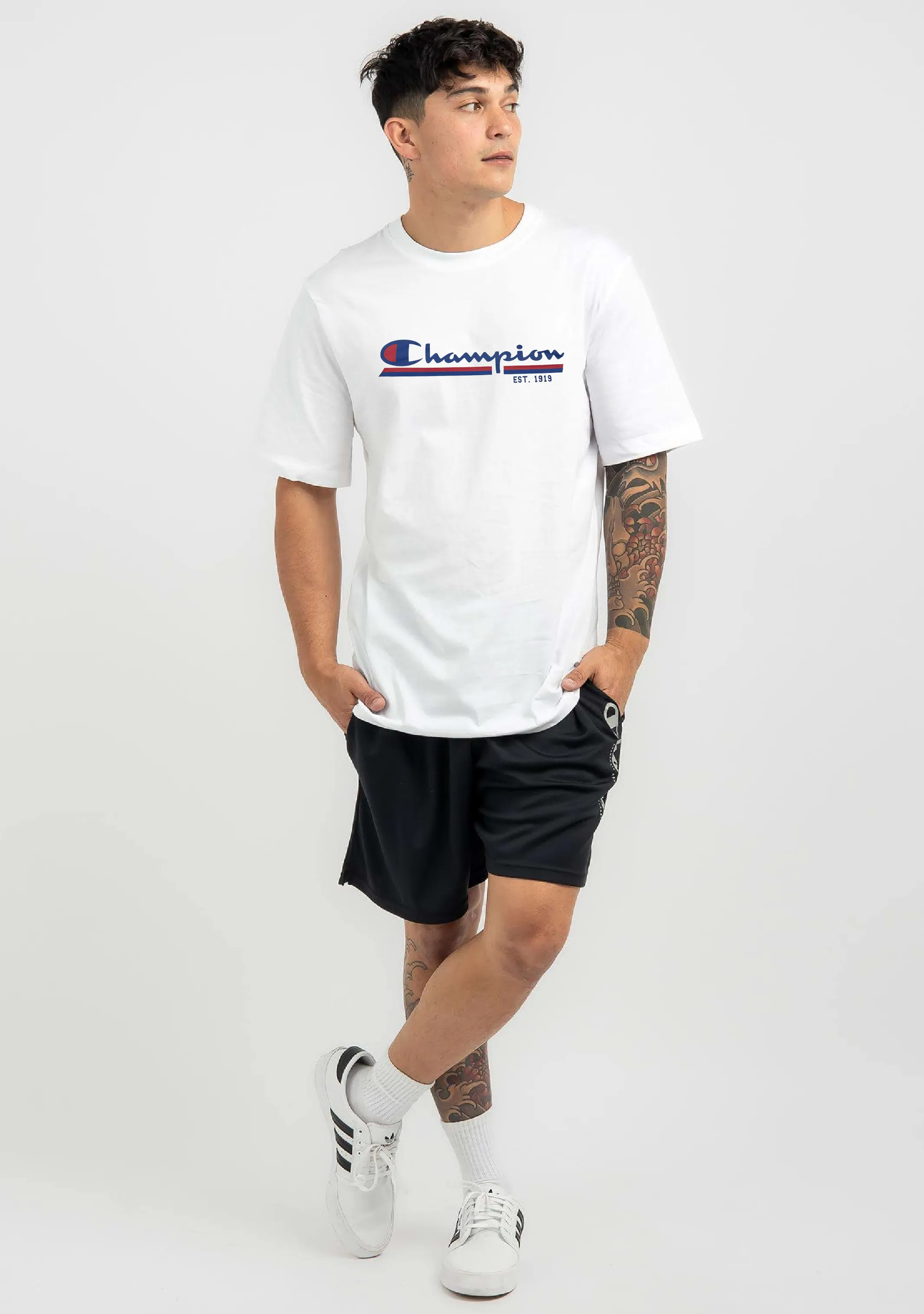 Champion Herren SPS Grafikdruck T-Shirt