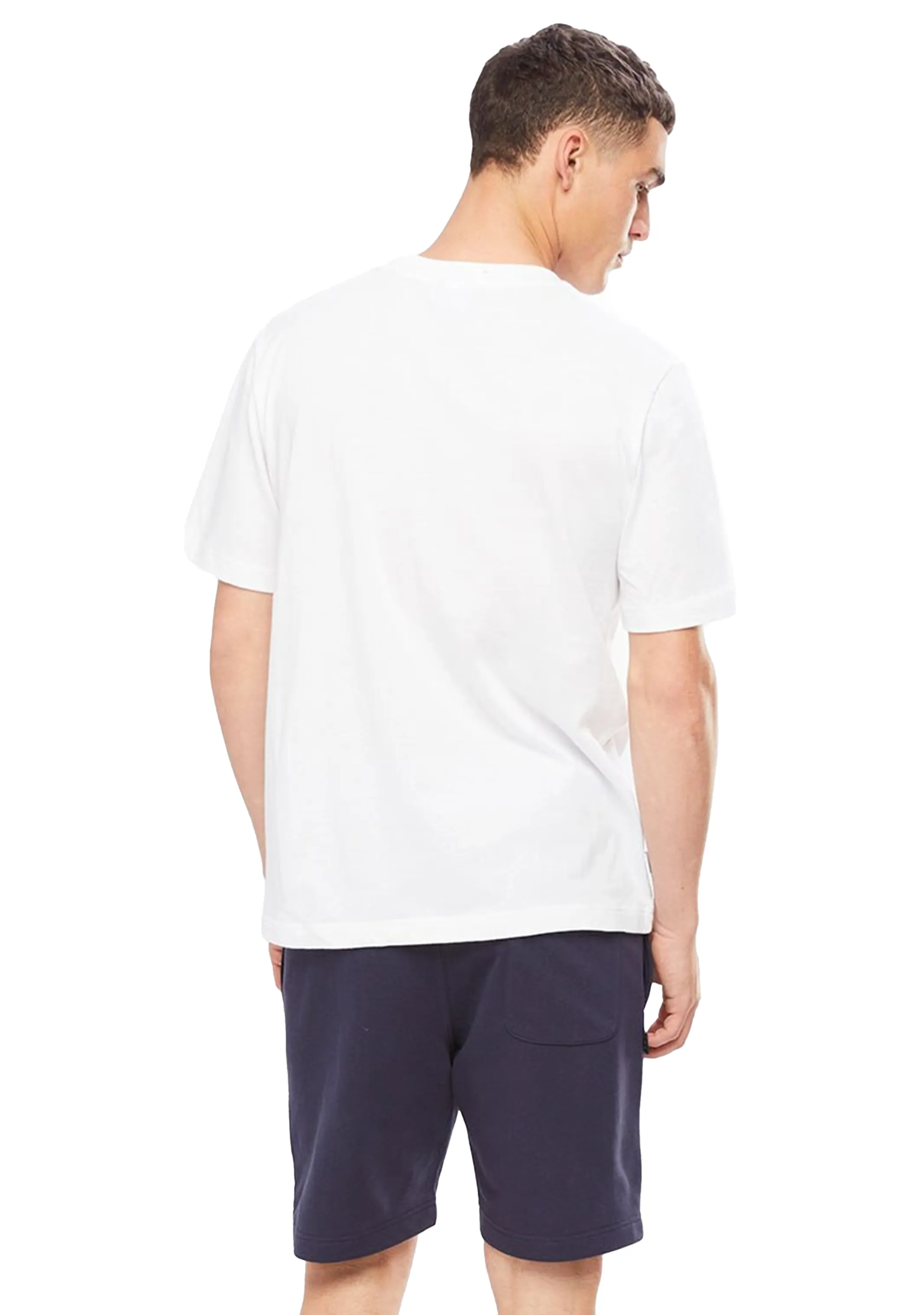 Champion Herren SPS Jersey Pocket Script T-Shirt <br> AW43N Schwarz/Weiß