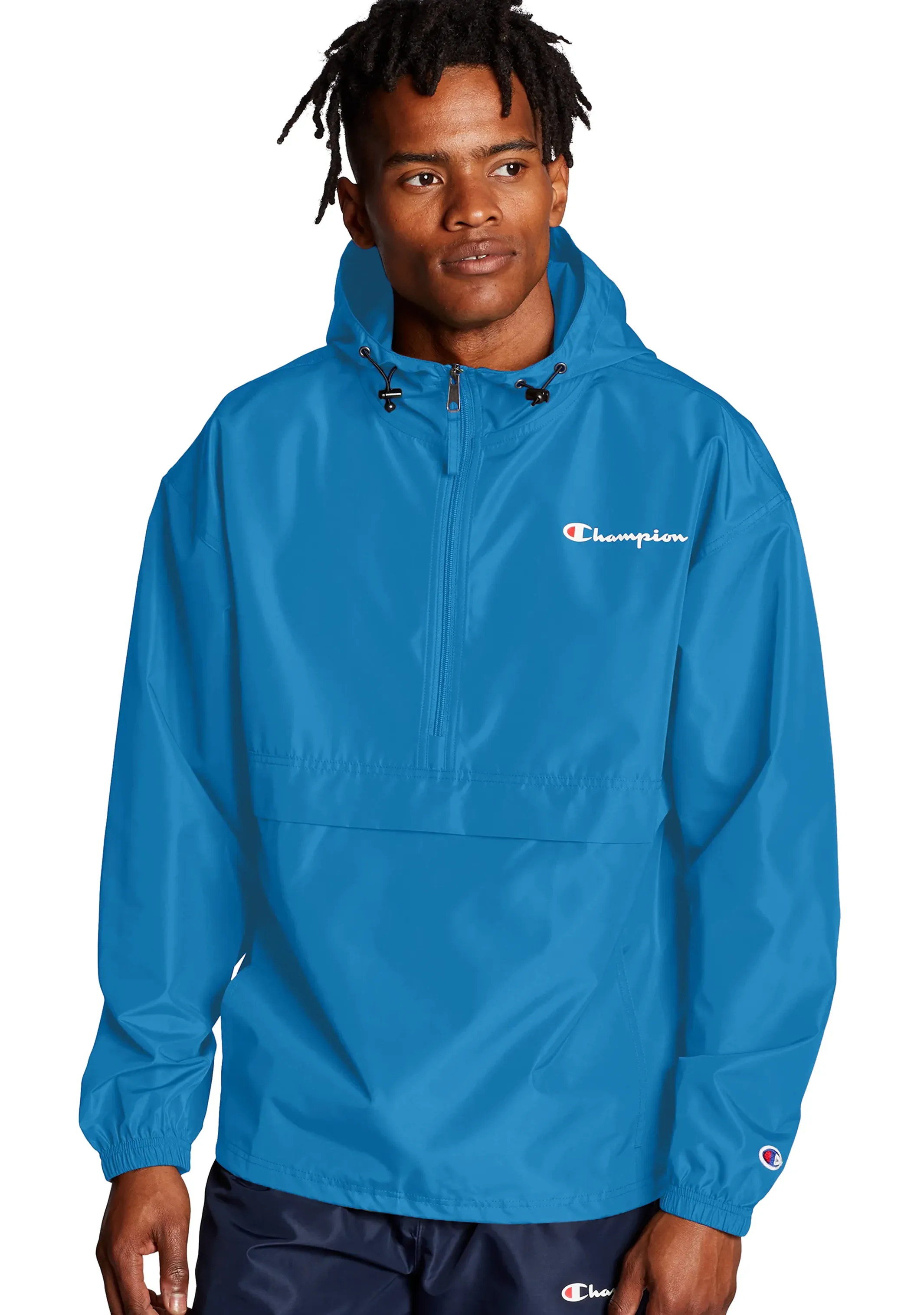 Champion Herren US Viertel-Reißverschluss Packbare Jacke <BR> AVWLA1 HNR