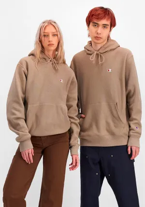 Champion Reverse Weave Kapuzenpullover Beige <br> A1704H FUX
