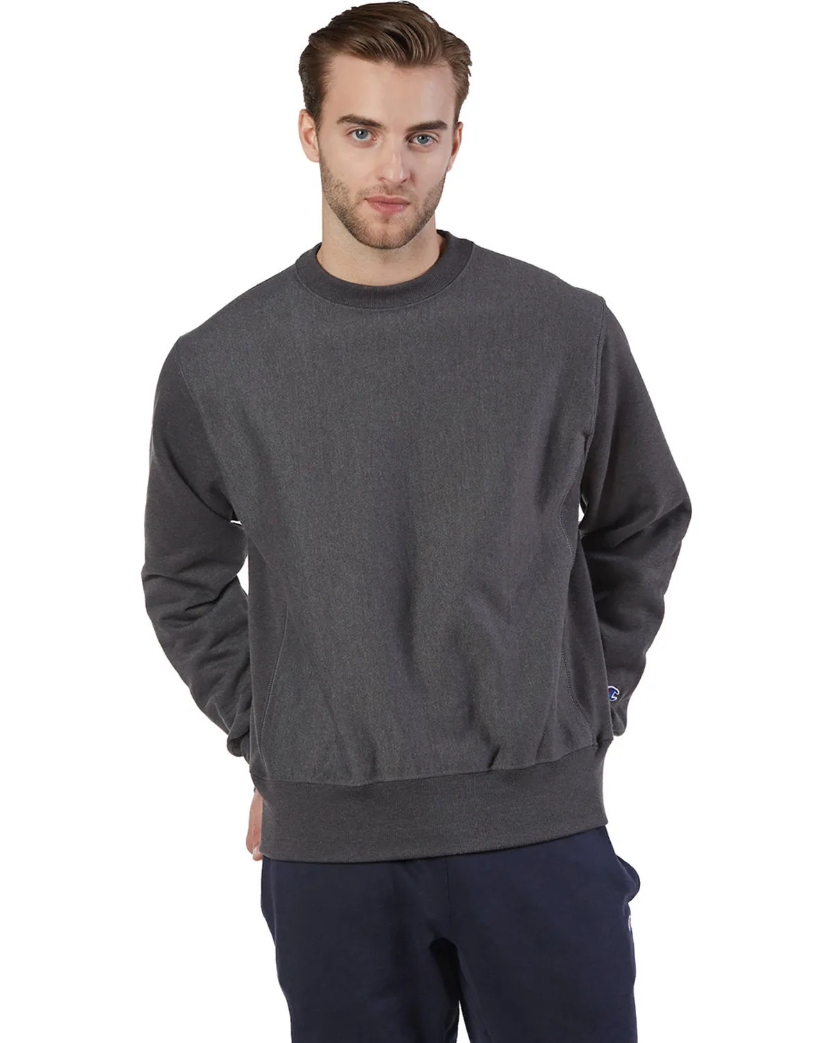 Champion S1049 Erwachsenen Reverse Weave Crew