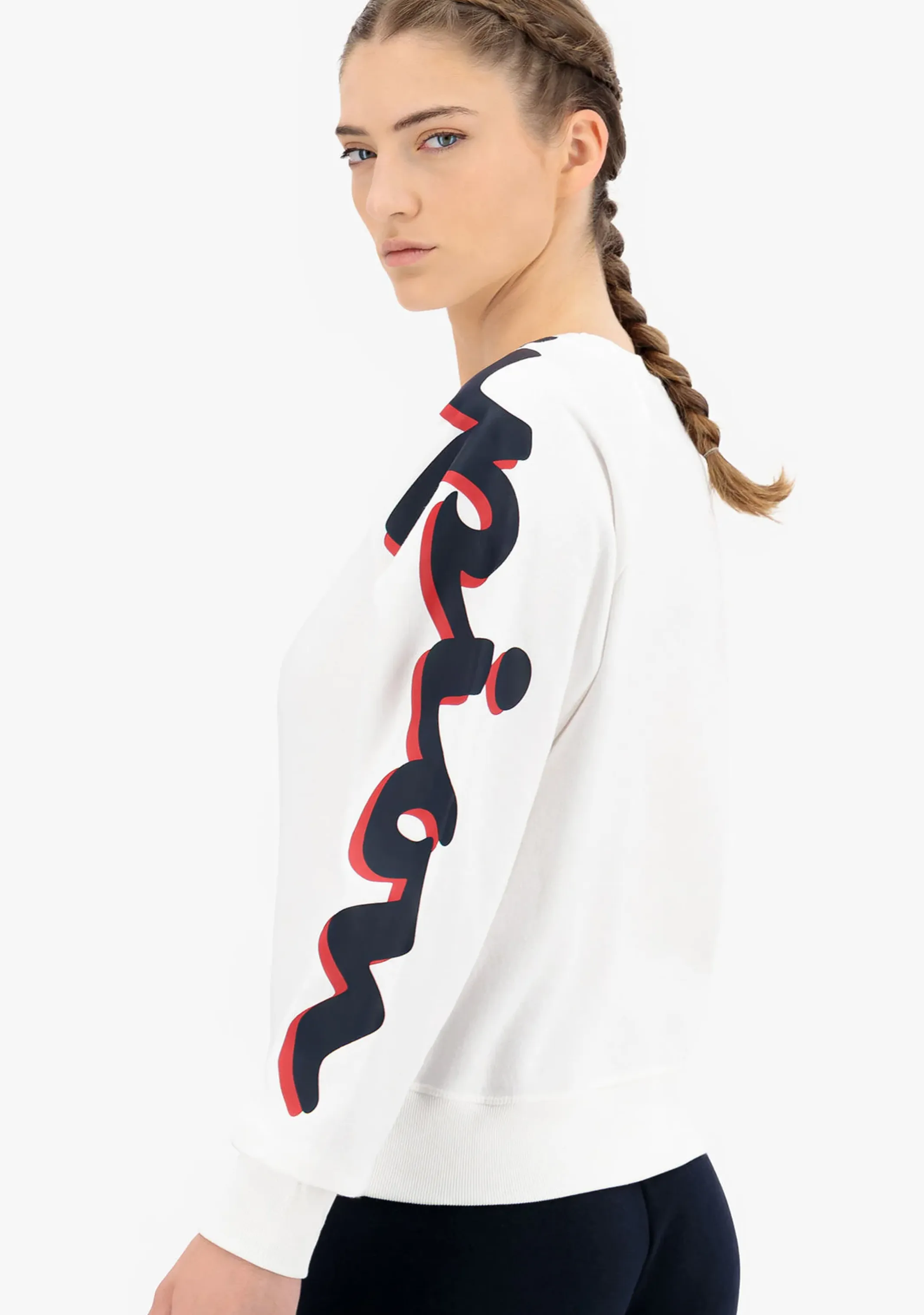 Champion Damen EU Rochester Addict Crew <BR> CT4YA1 WIT