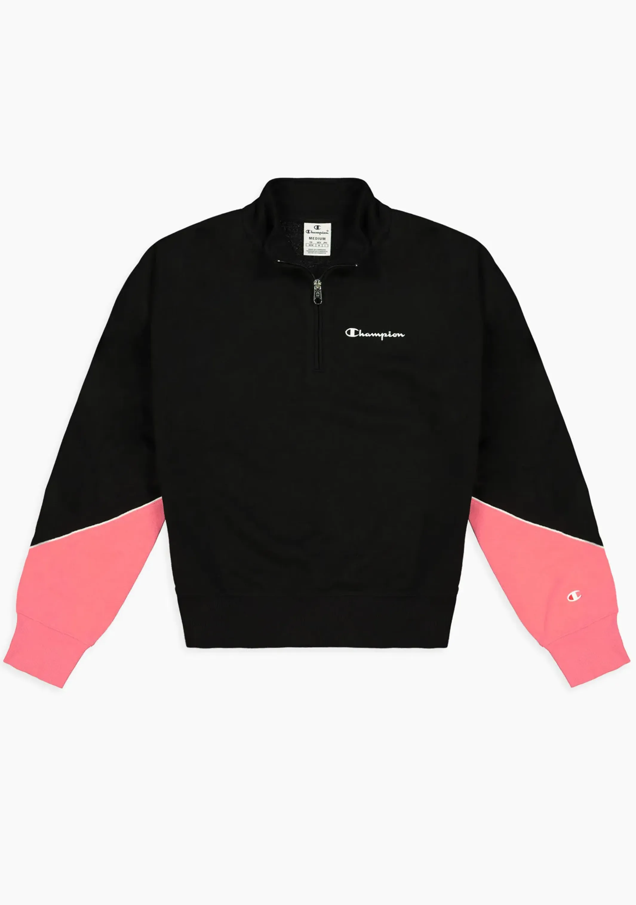 Champion Damen EU Rochester Neo Viertelzip Pullover <br> CTE8A1