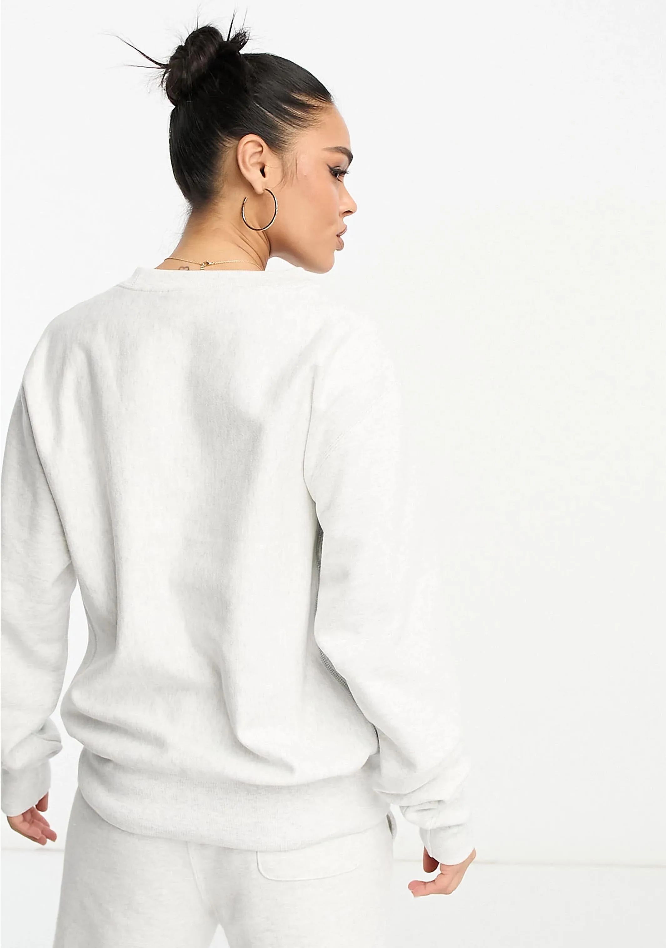 Champion Damen Reverse Weave Übergroßes Crew <BR> CTGDA1 429