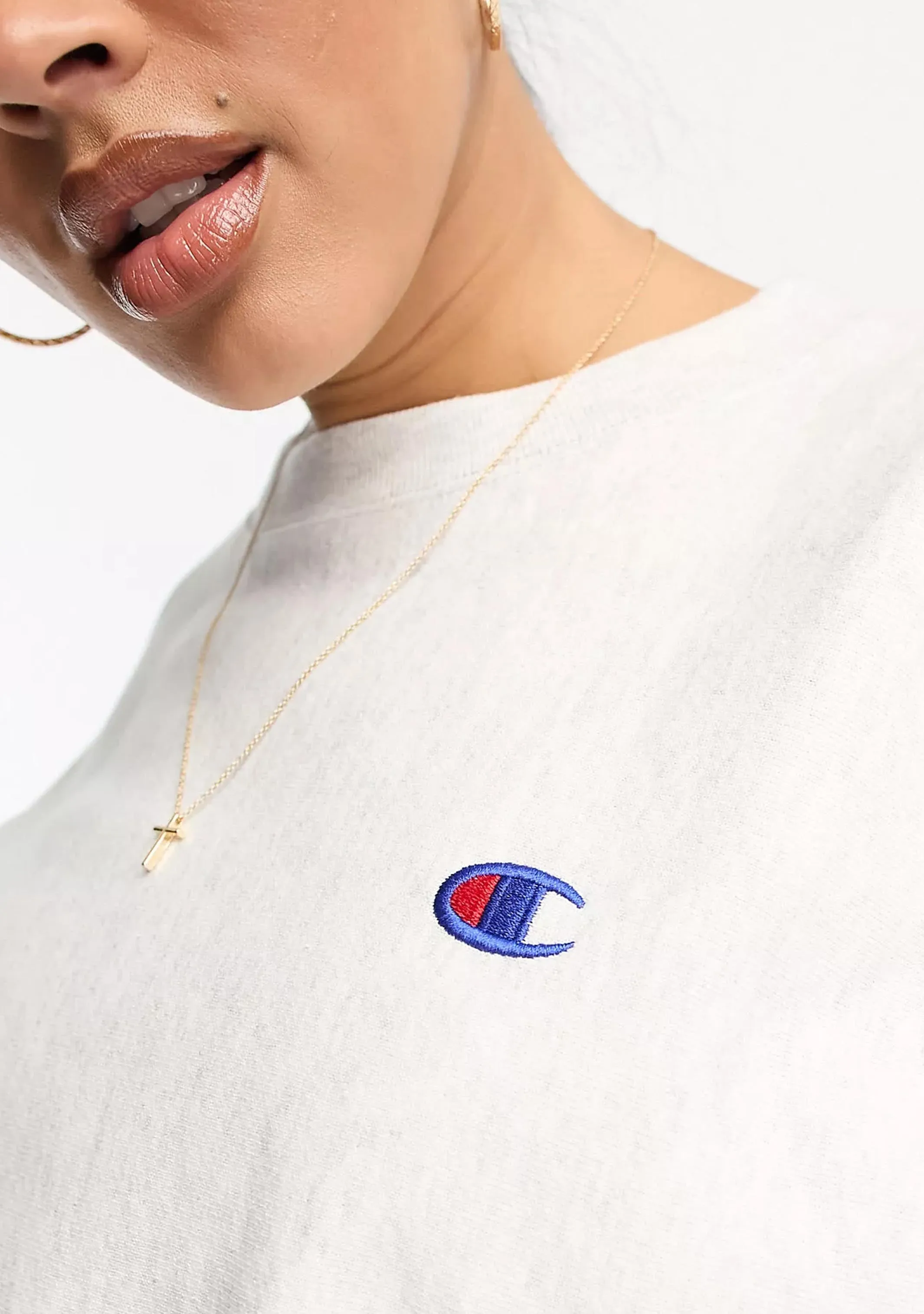 Champion Damen Reverse Weave Übergroßes Crew <BR> CTGDA1 429