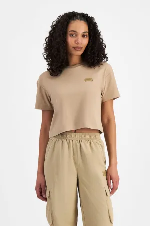 CHAMPION DAMEN ROCHESTER BASIS TAN T-SHIRT