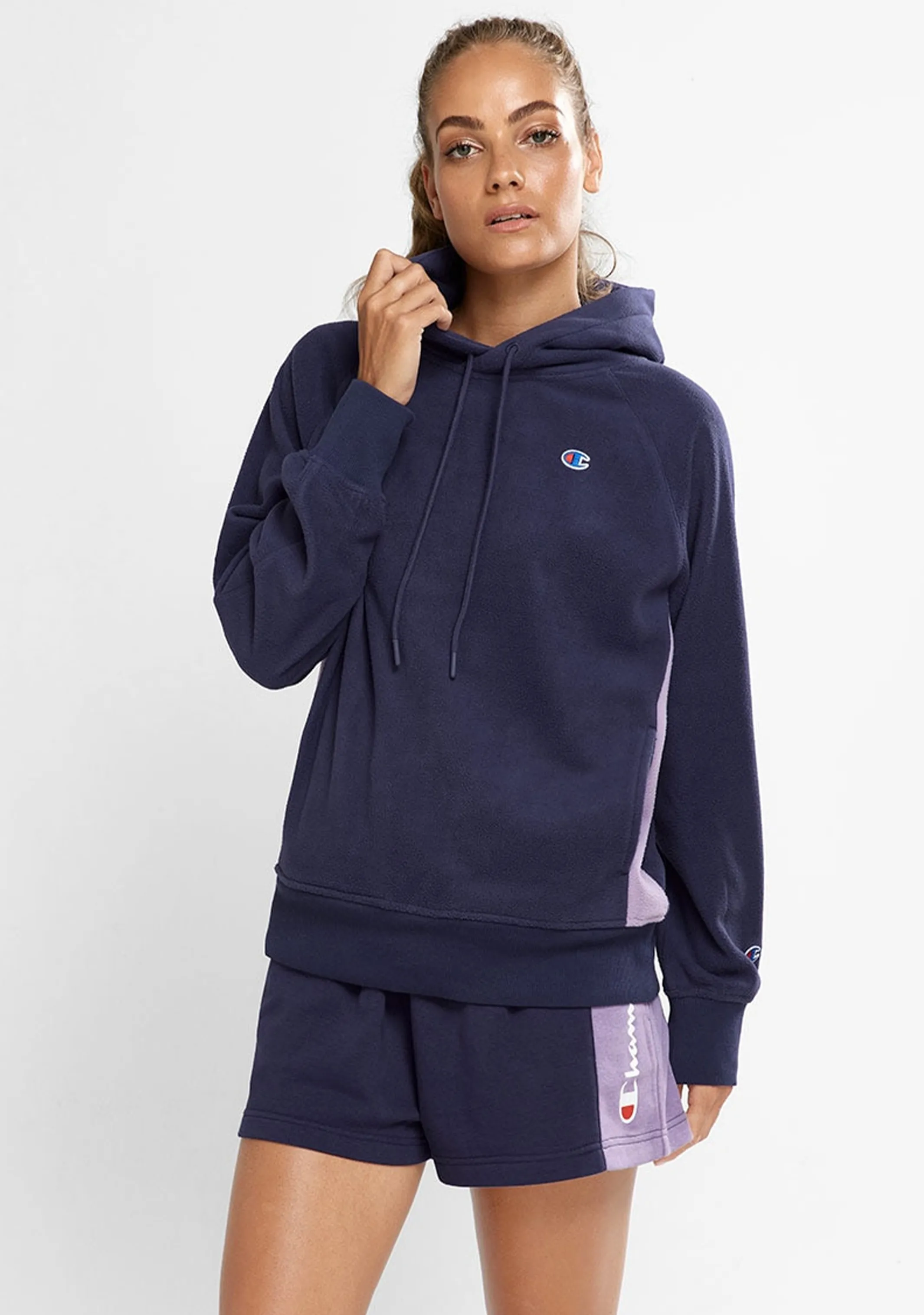 Champion Damen Rochester Polar Kapuzenpullover <br> CTMMN PUR