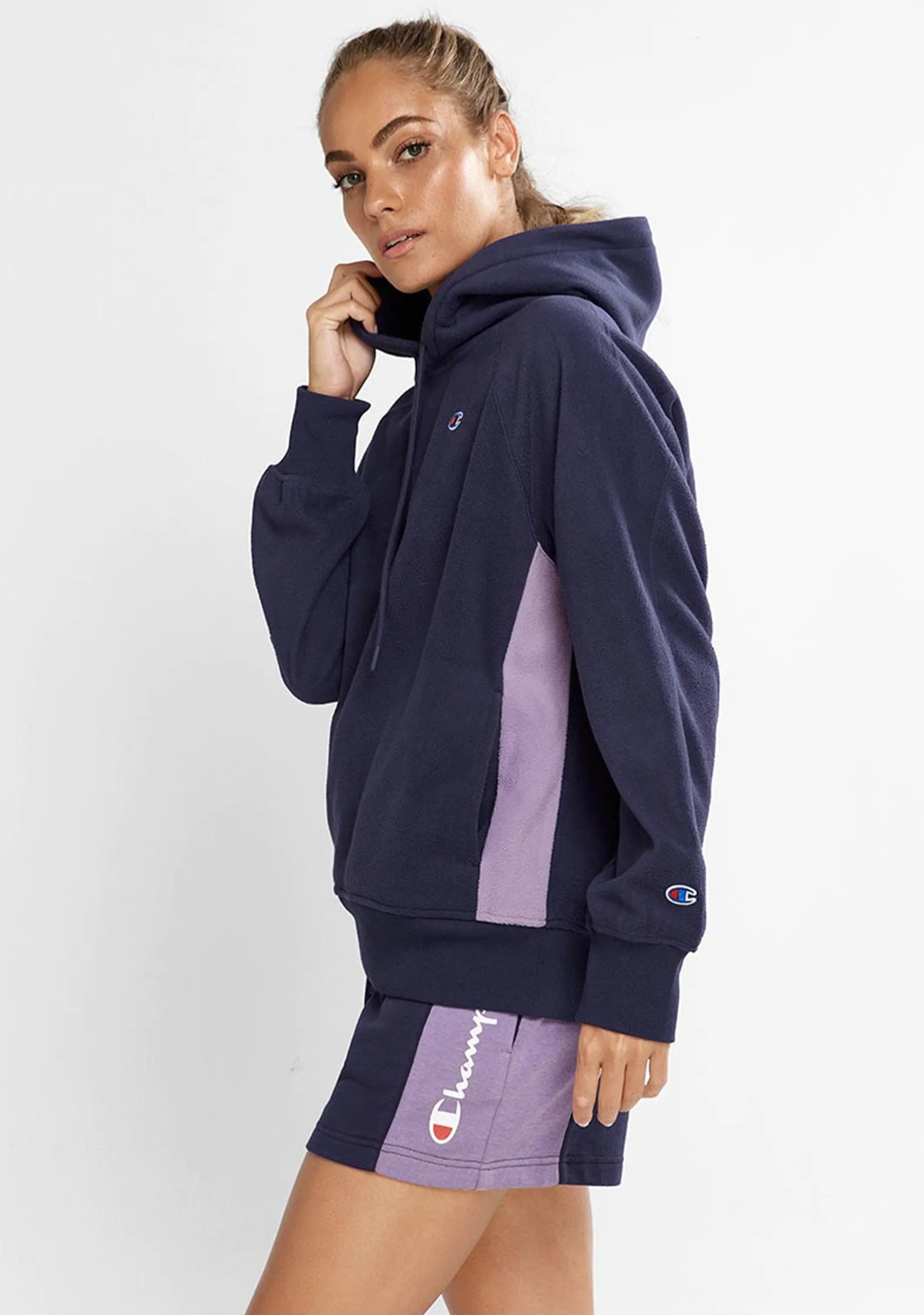 Champion Damen Rochester Polar Kapuzenpullover <br> CTMMN PUR