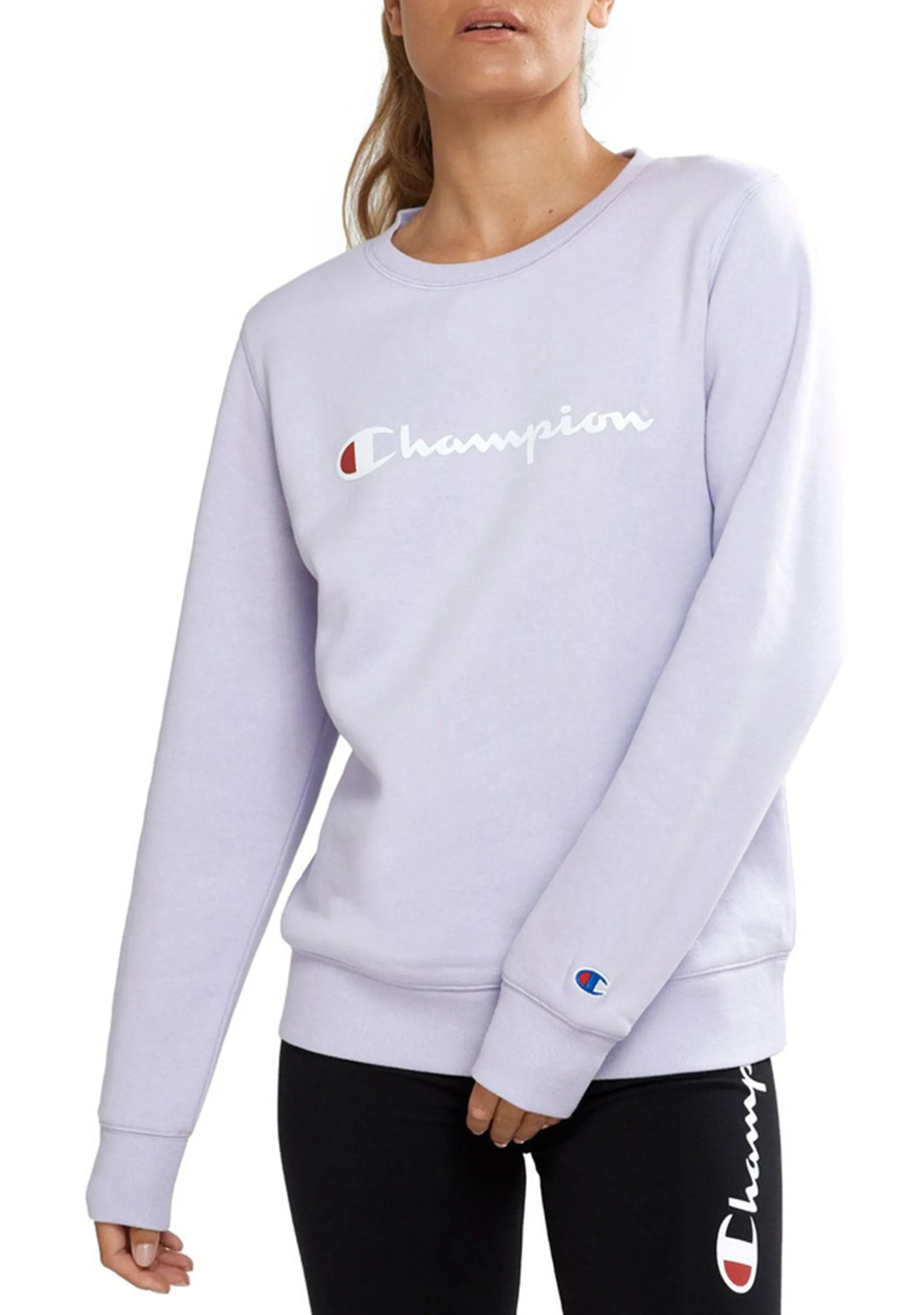Champion Damen Script Crew <BR> CWFYN XMC