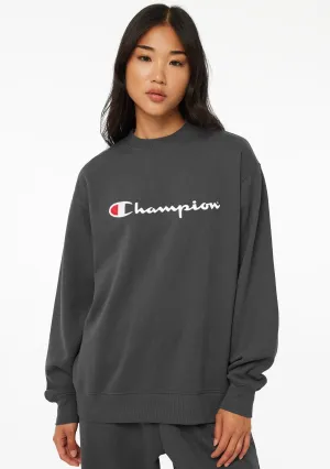 Champion Damen Script Crew <br> CWFYN XTG