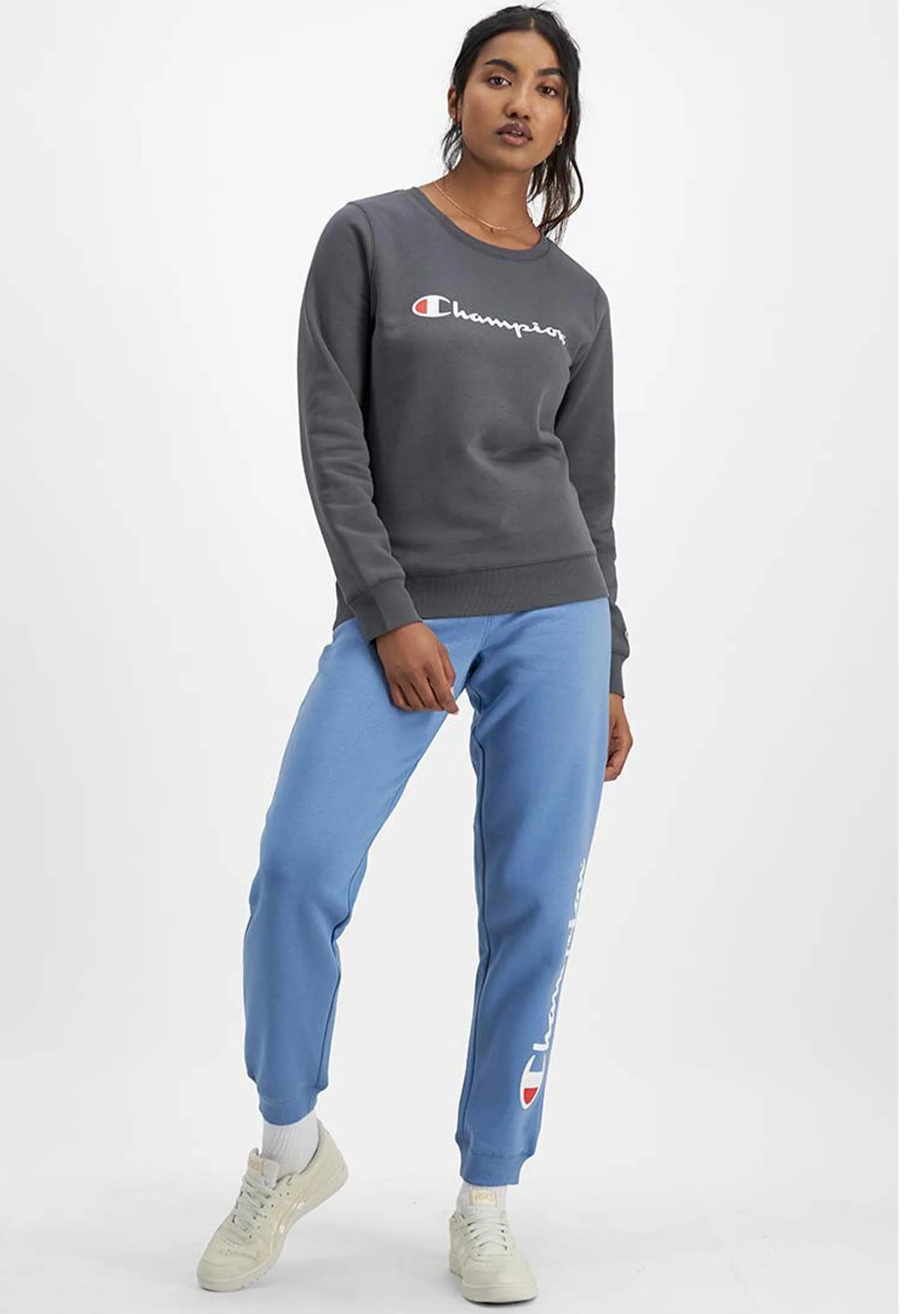 Champion Damen Script Crew <br> CWFYN XTG