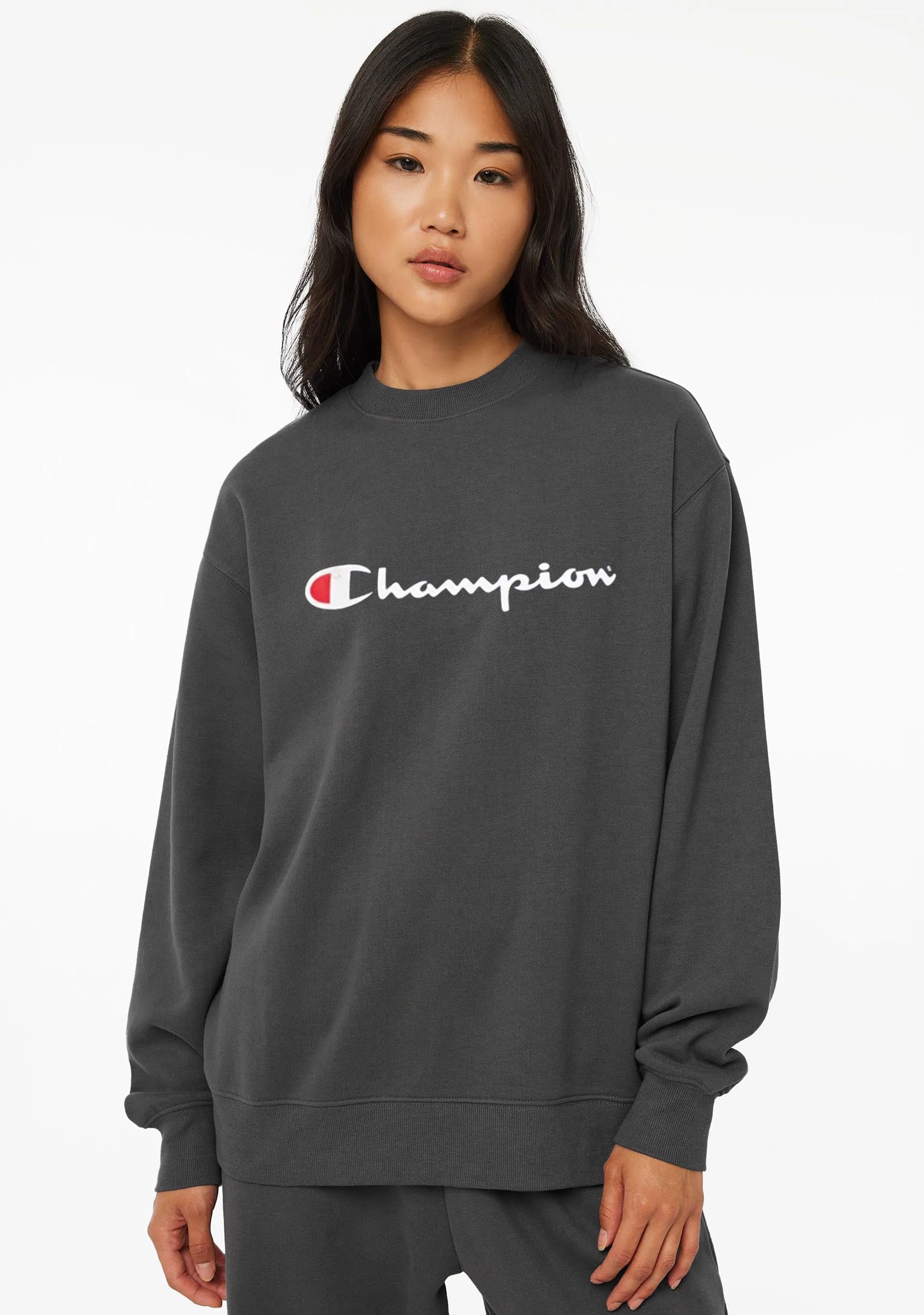 Champion Damen Script Crew <br> CWFYN XTG