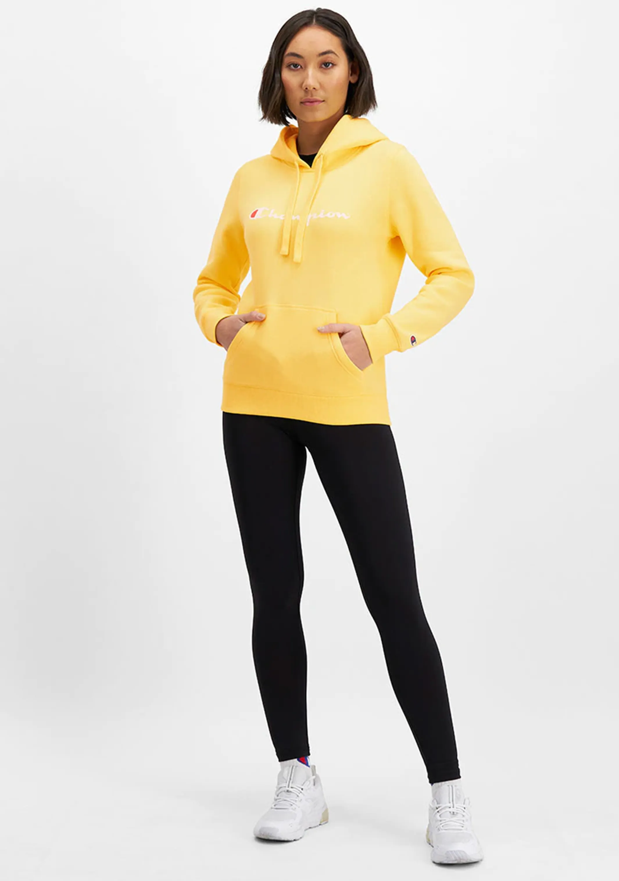 Champion Damen Script Hoodie Sonnenschein Lollipops