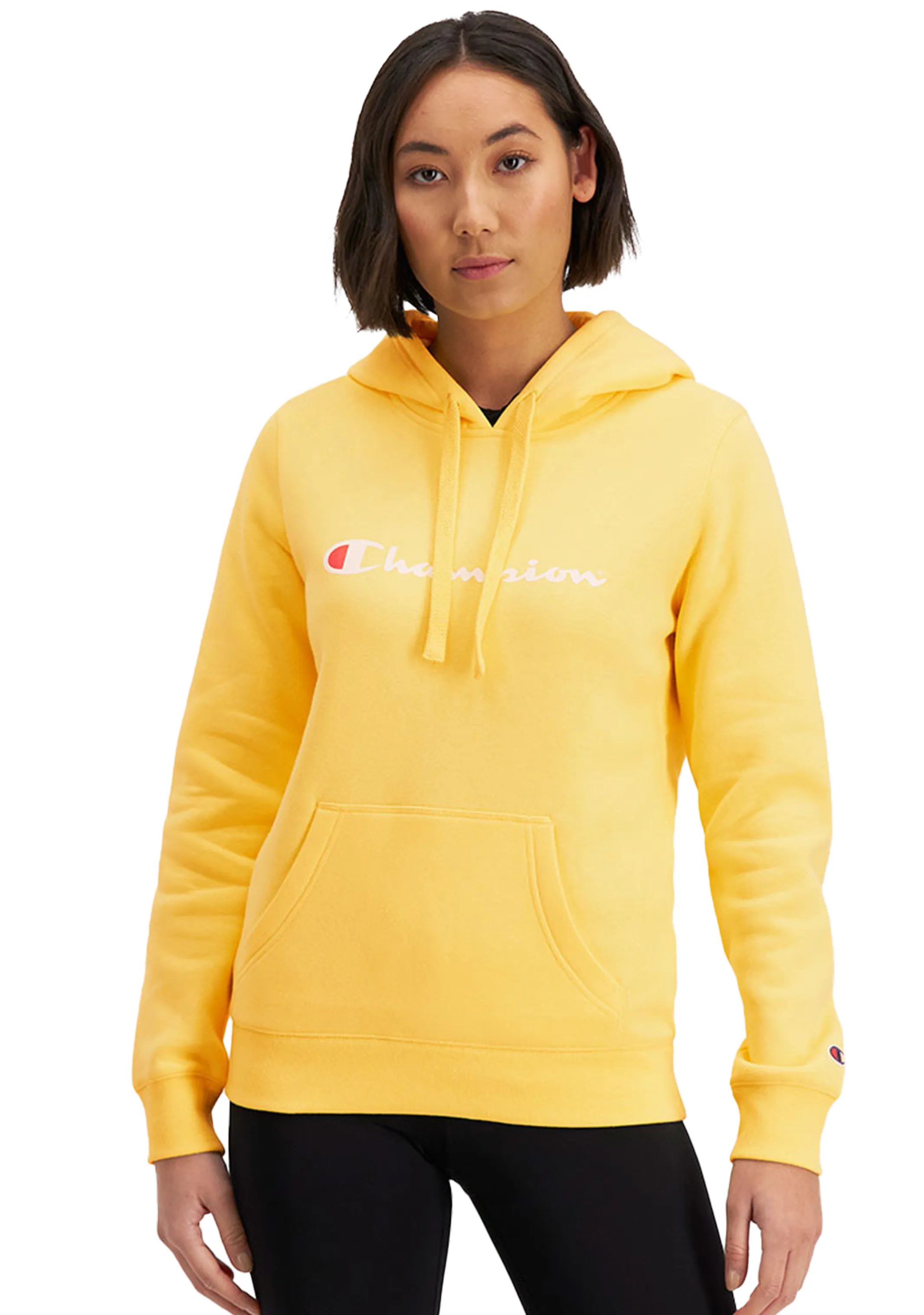 Champion Damen Script Hoodie Sonnenschein Lollipops
