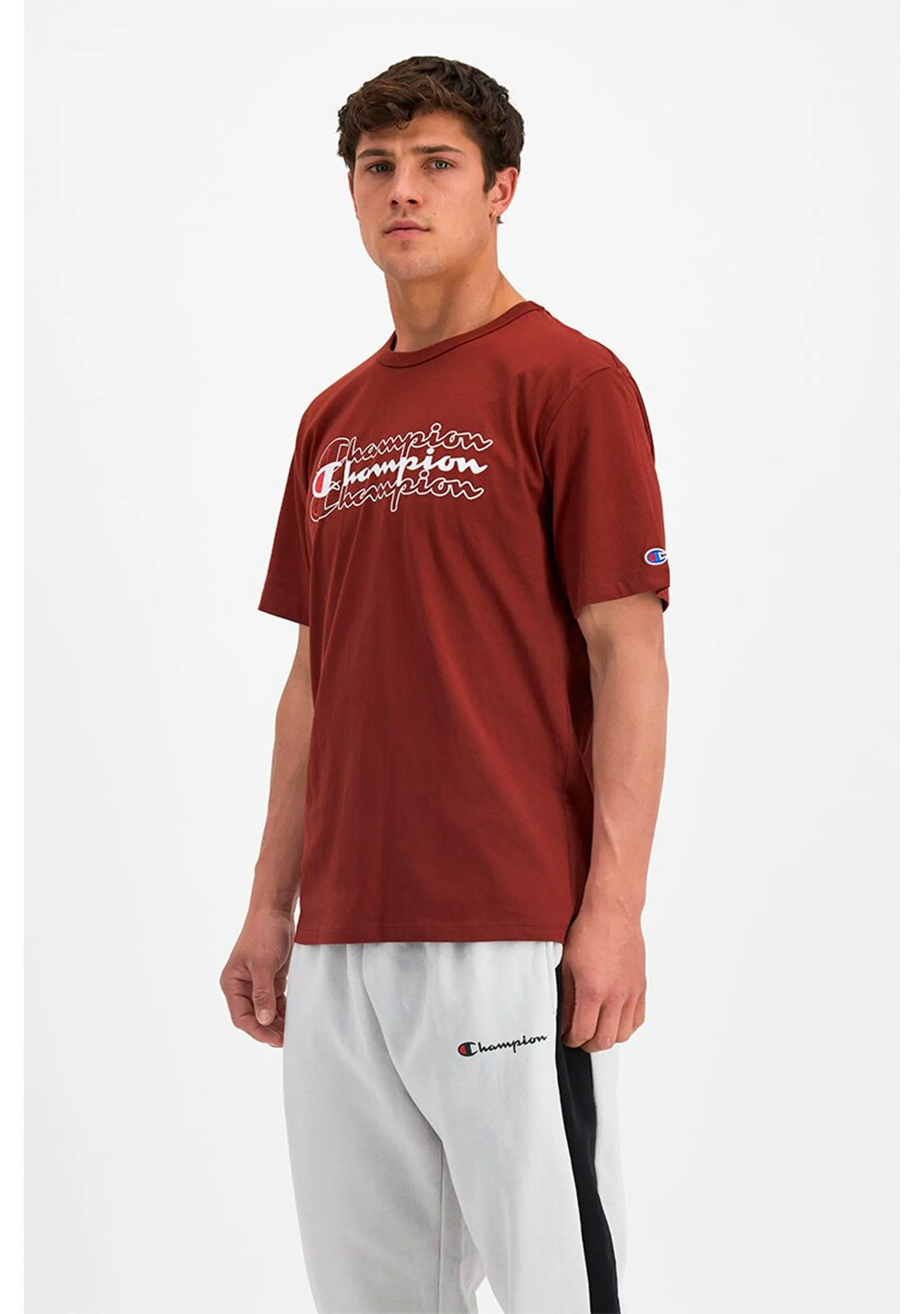 Champions Herren T-Shirt mit Grafikdruck