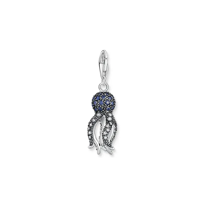 Charm Club Blauer Oktopus Anhänger 1890-644-1 Thomas Sabo Sammelanhänger