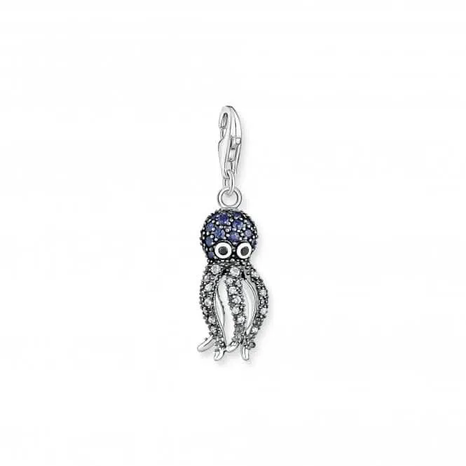 Charm Club Blauer Oktopus Anhänger 1890-644-1 Thomas Sabo Sammelanhänger
