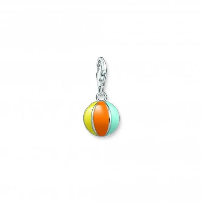 Charmista Mehrfarbiger Kaltemaille-Strandball-Anhänger 2004-041-7 Thomas Sabo Sammelbare Charms