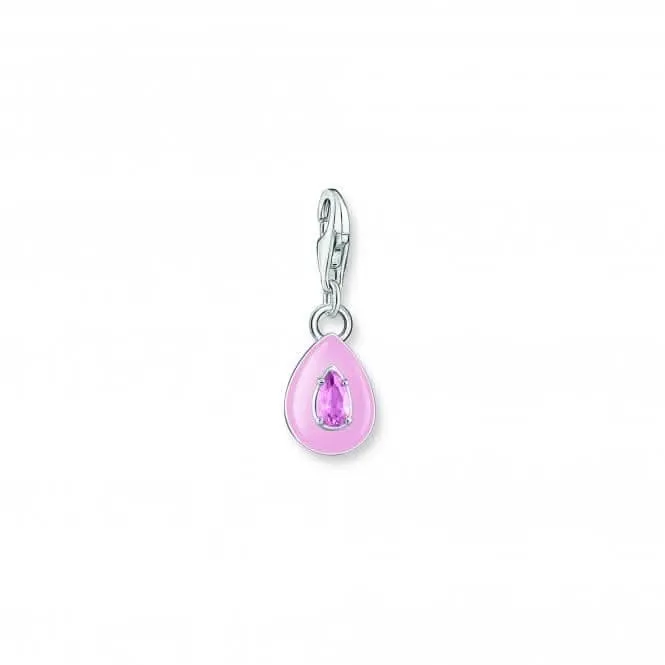 Charmista Pink Kaltemaille Tropfen Charm Anhänger 2028-041-9 Thomas Sabo Sammelbare Charms