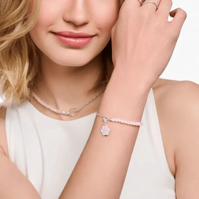 Charmista Pink Kaltemaille Pfoten-Anhänger 2015-007-9 Thomas Sabo Sammelbare Charms