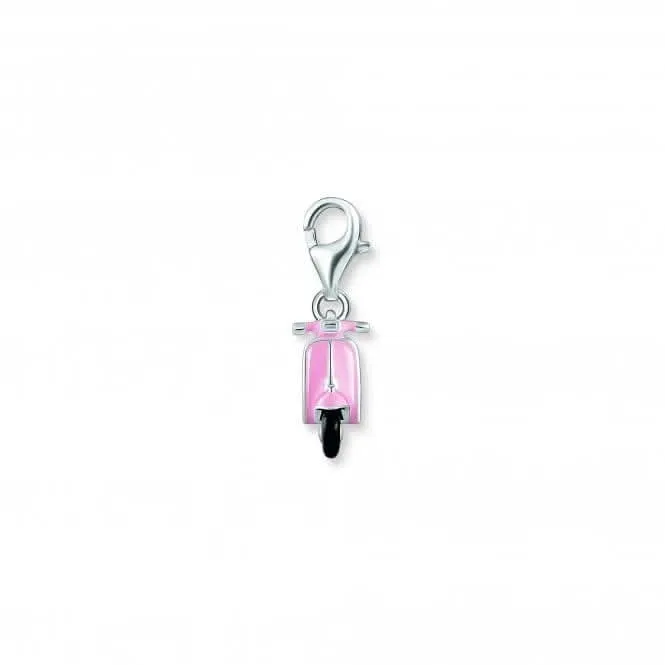 Charmista Pink Kaltemaille Roller Charm Anhänger 1992-007-9 Thomas Sabo Sammelbare Charms