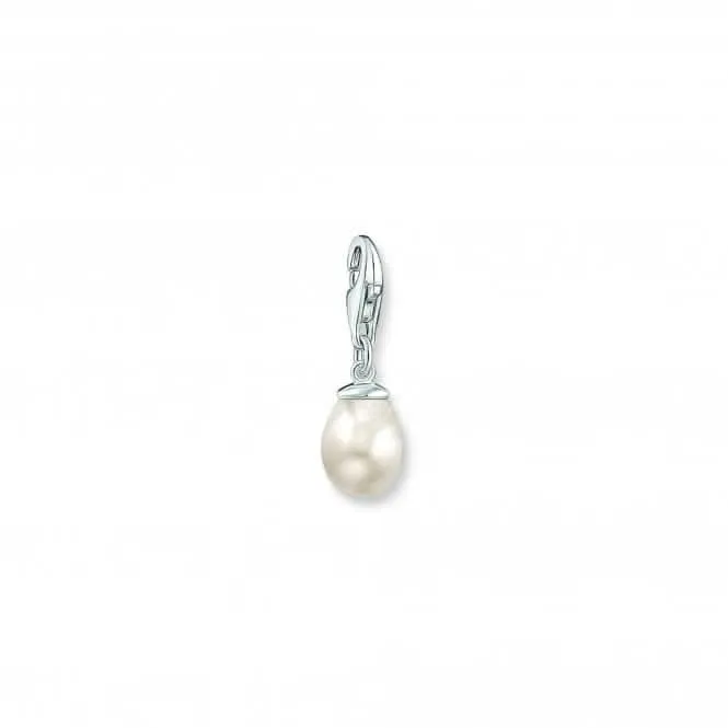 Charmista Weiße Süßwasserperlen Charm Anhänger 1997-082-14 Thomas Sabo Sammelbare Charms