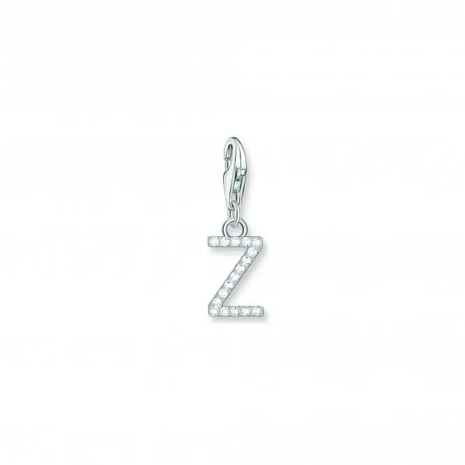Charmista Weiß Zirkonia Buchstabe Z Charm Anhänger 1963-051-14 Thomas Sabo Sammelbare Charms