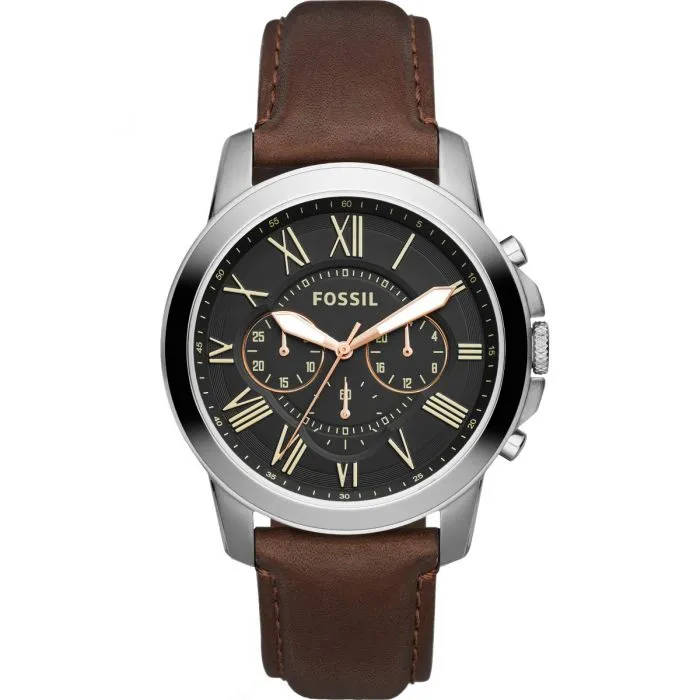 Chronograph Herrenuhren Fossil Grant FS4813 Chronograph