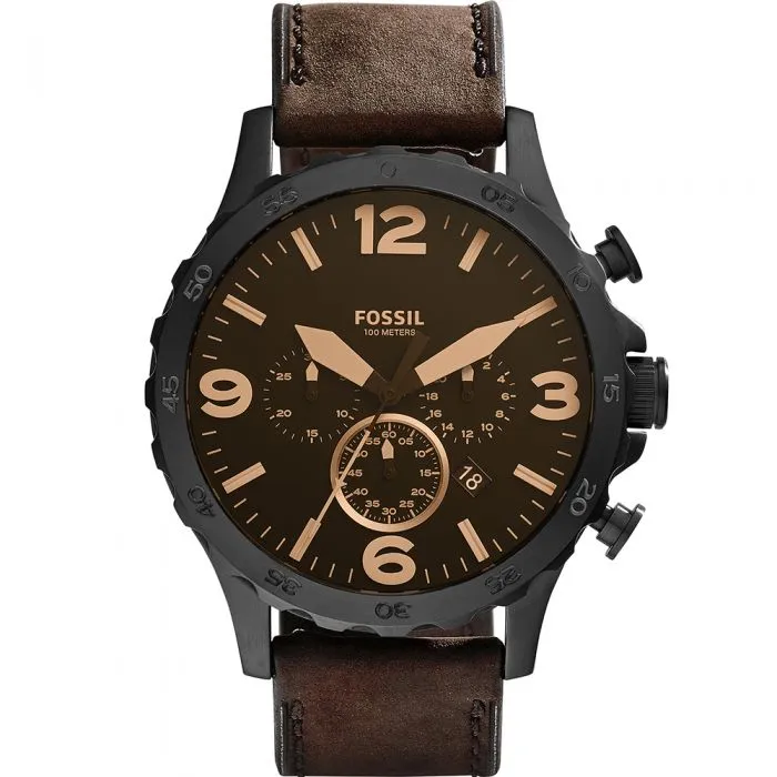 Chronograph Herrenuhren Fossil Nate JR1487 Chronograph