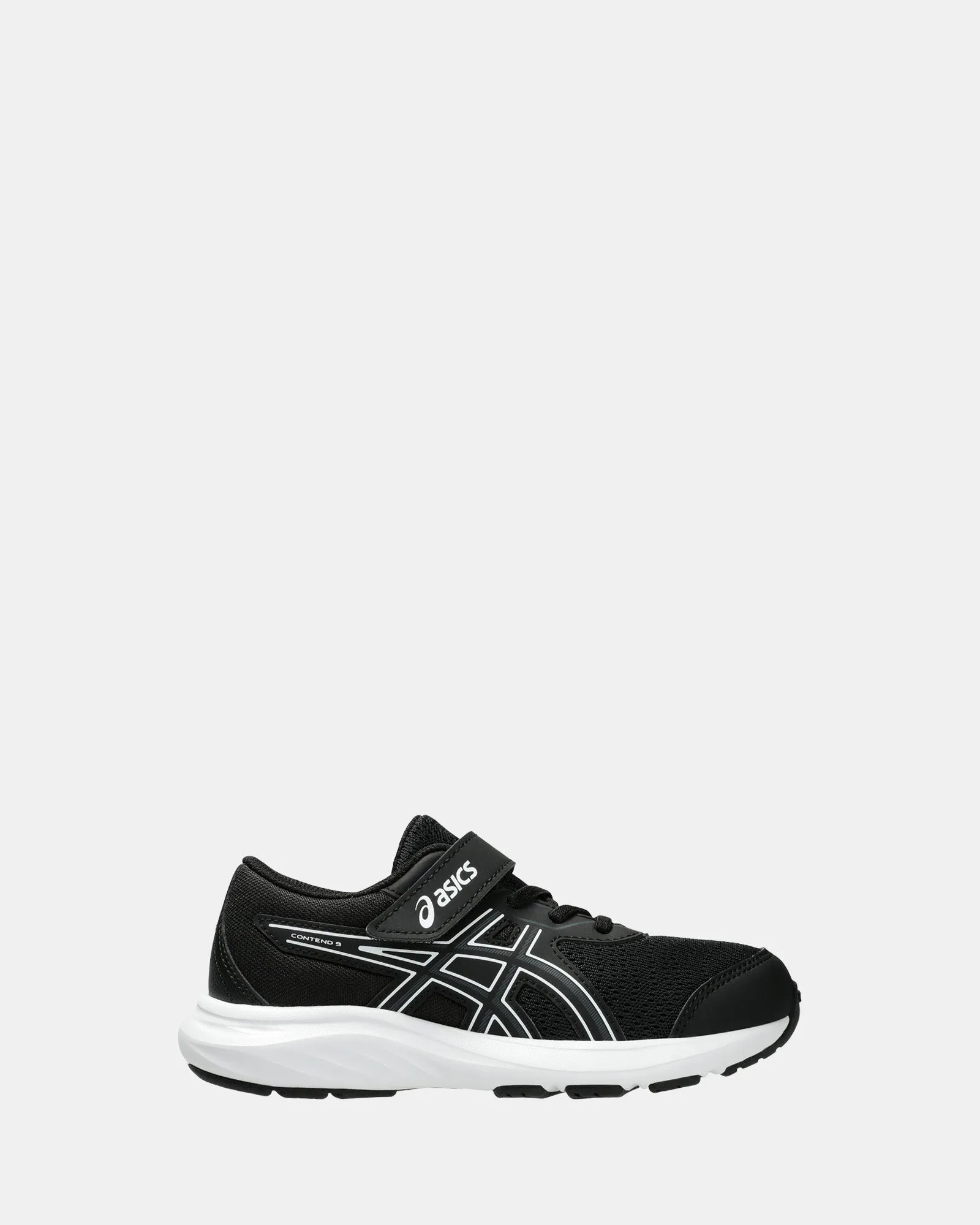 Contend 9 Vorschulschuhe Schwarz/Weiß Asics Schuhe